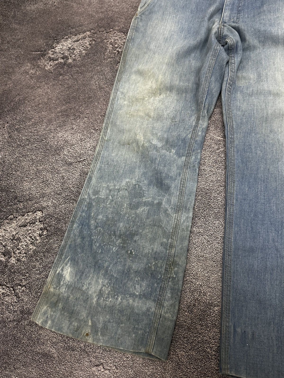 Levi's Vintage Levi’s 70’s Talon Boot-Cut Painted Denim Pants Y2k Size US 32 / EU 48 - 15 Thumbnail