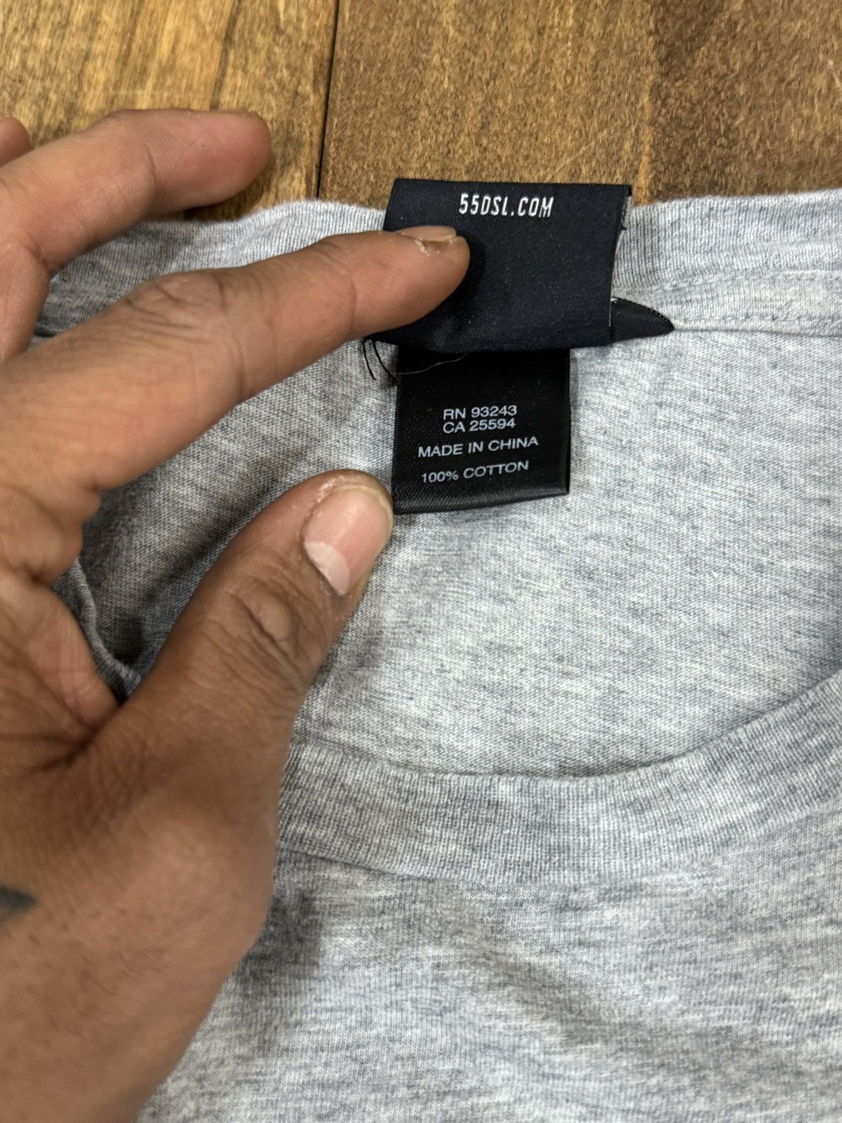 55DSL × Diesel × Vintage 55 DSL is part of the Diesel Family T Shirt Size US XXL / EU 58 / 5 - 6 Thumbnail