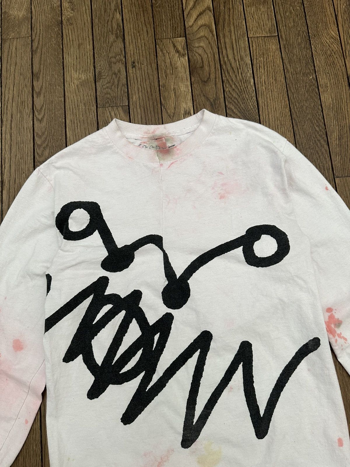Asspizza Asspizza 2018 Logo Long Sleeve Tee White Sz. Small S Size US S / EU 44-46 / 1 - 3 Thumbnail