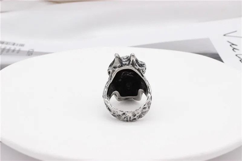 Jewelry Skeleton Design Dark Style Ring Size ONE SIZE - 5 Thumbnail