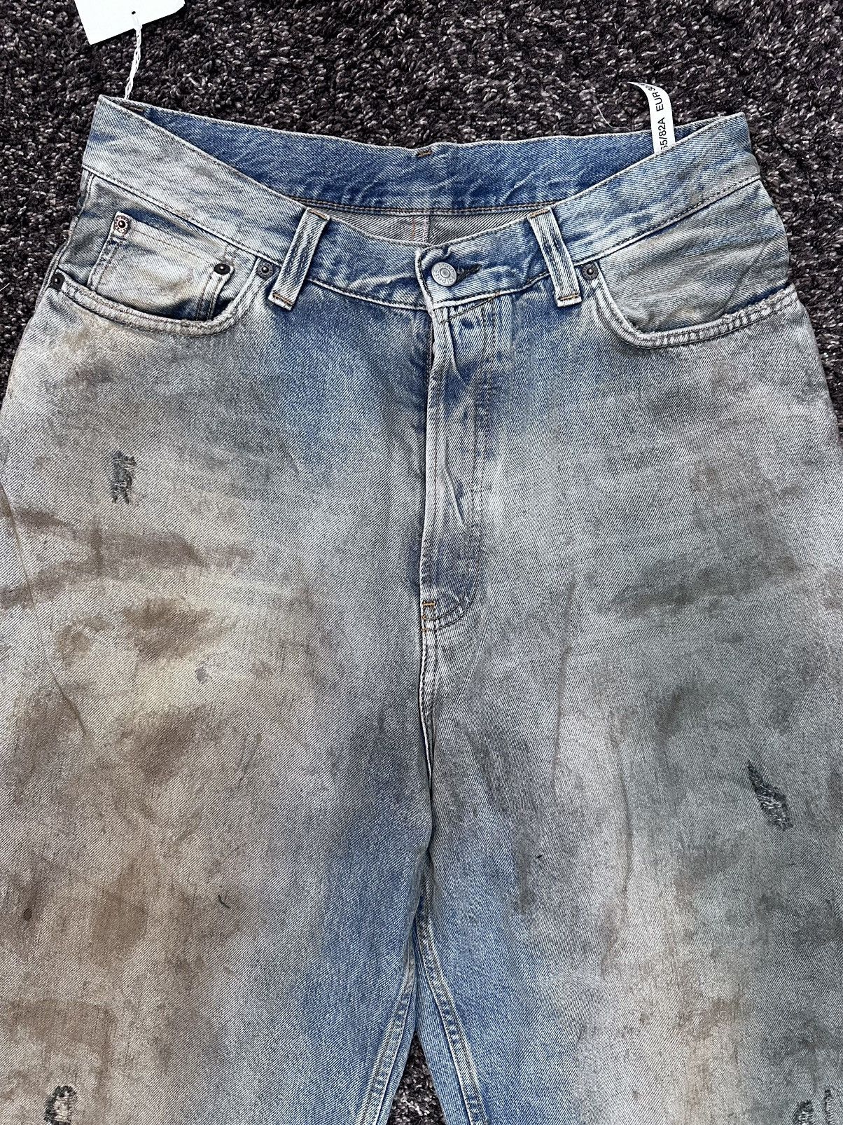 Acne Studios Acne Studios Super Baggy Fit Jeans 2023 Mud Wash Size US 30 / EU 46 - 3 Thumbnail