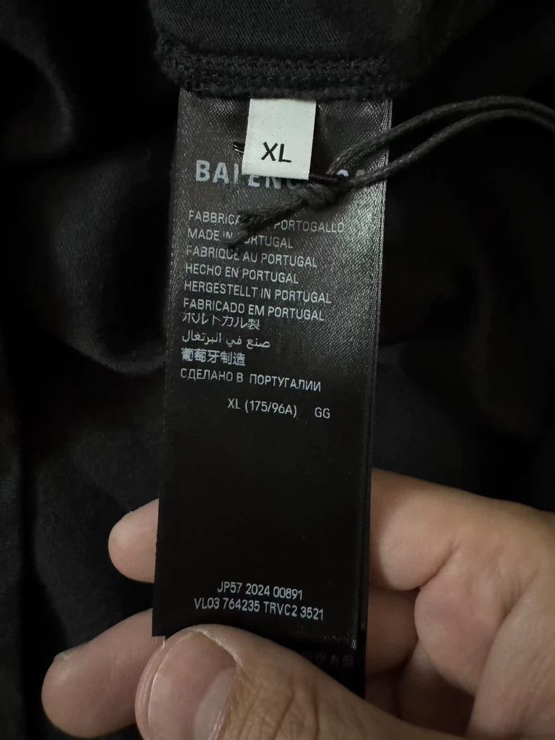 Balenciaga Balenciaga Sports Ring Slogan Short Sleeve Size US XL / EU 56 / 4 - 4 Thumbnail