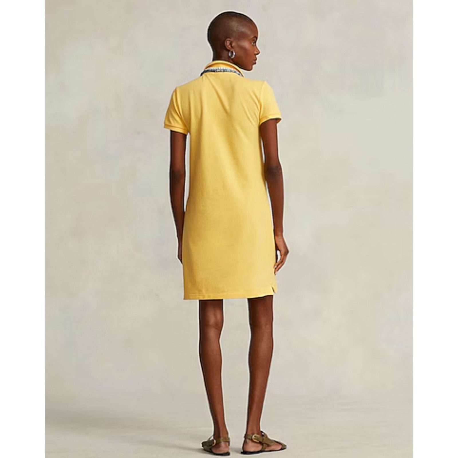 Polo Ralph Lauren NWT Polo Ralph Lauren Women Lucy Mini Cotton Mesh Polo Dress Size XS / US 0-2 / IT 36-38 - 7 Thumbnail