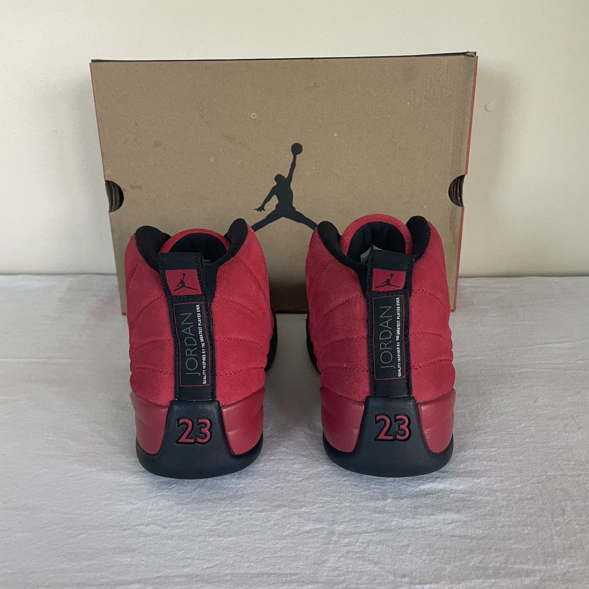 Jordan Brand × Nike Nike Air Jordan 12 Retro Reverse Flu Game Mens US Size 9.5 Size US 9.5 / EU 42-43 - 6 Thumbnail