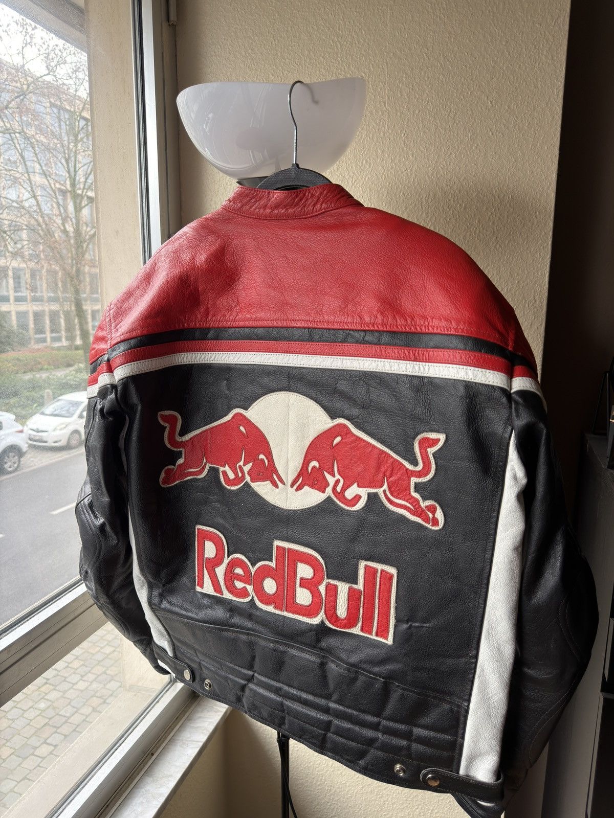 Red Bull Real leather red bull racing biker jacket Size US L / EU 52-54 / 3 - 1 Thumbnail