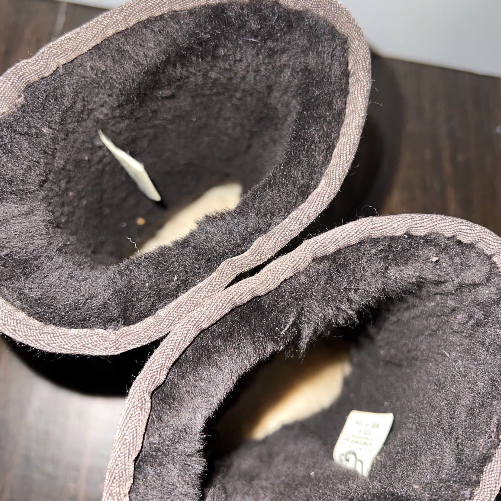 Ugg UGG Boot Womens 7 Brown Suede Shearling Lined Boots Australia UGG Shearling Style Women Size US 7 / IT 37 - 5 Thumbnail
