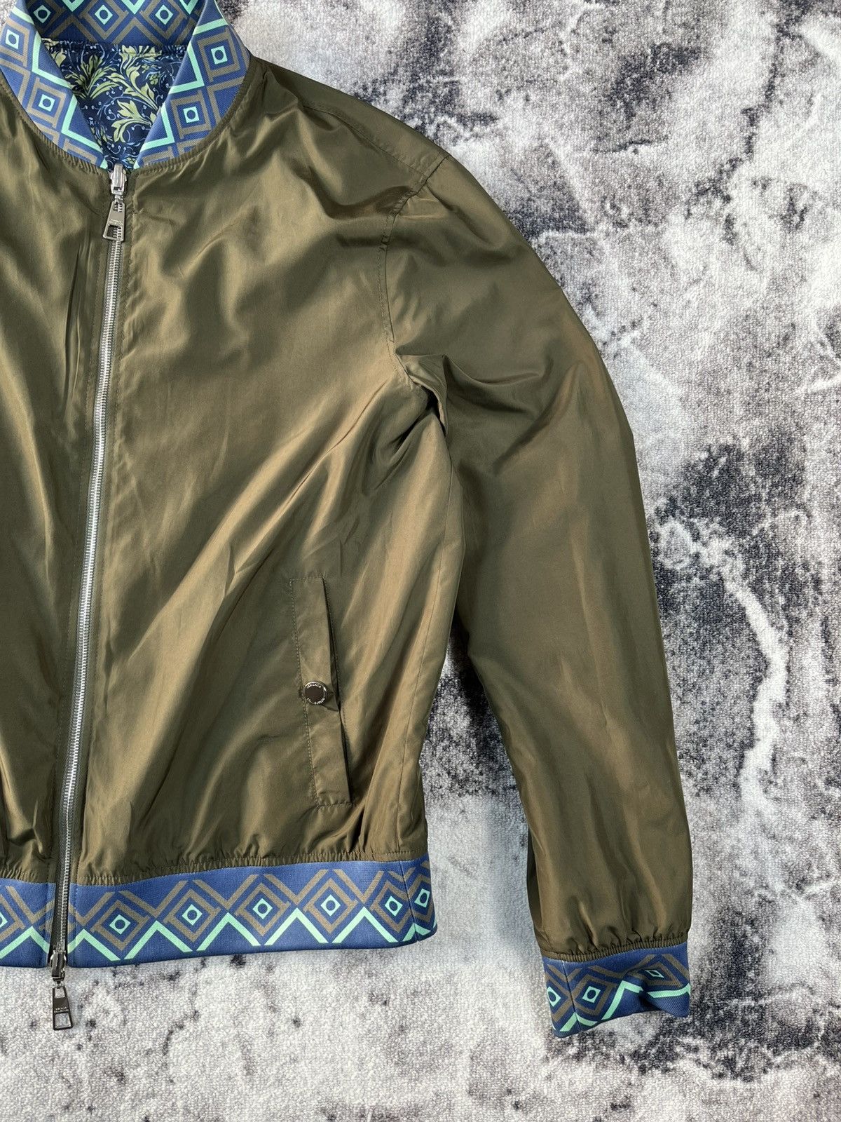 Versace VERSACE Collection Reversible Baroque Bomber Jacket Size US L / EU 52-54 / 3 - 15 Thumbnail
