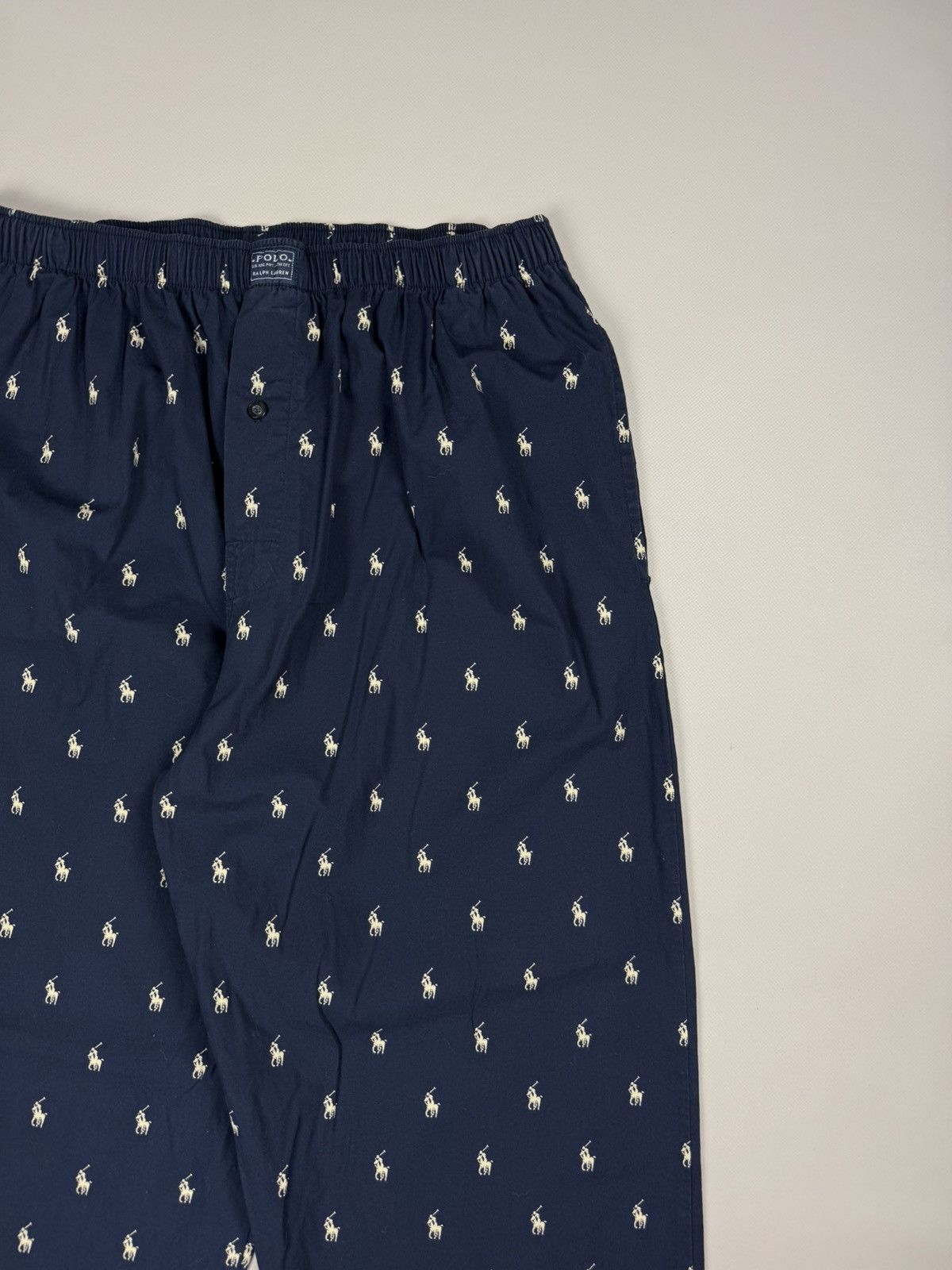 Polo Ralph Lauren Polo Ralph Lauren Sleepwear Monogram Multilogopants Trousers Size US 32 / EU 48 - 7 Thumbnail
