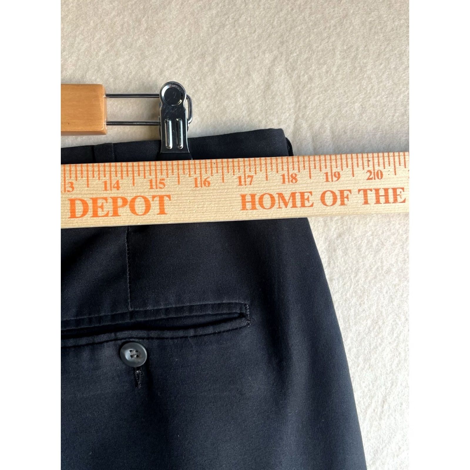 Vintage Slates Dress Pants Men's 36 29 Black Pleated Size US 36 / EU 52 - 3 Thumbnail
