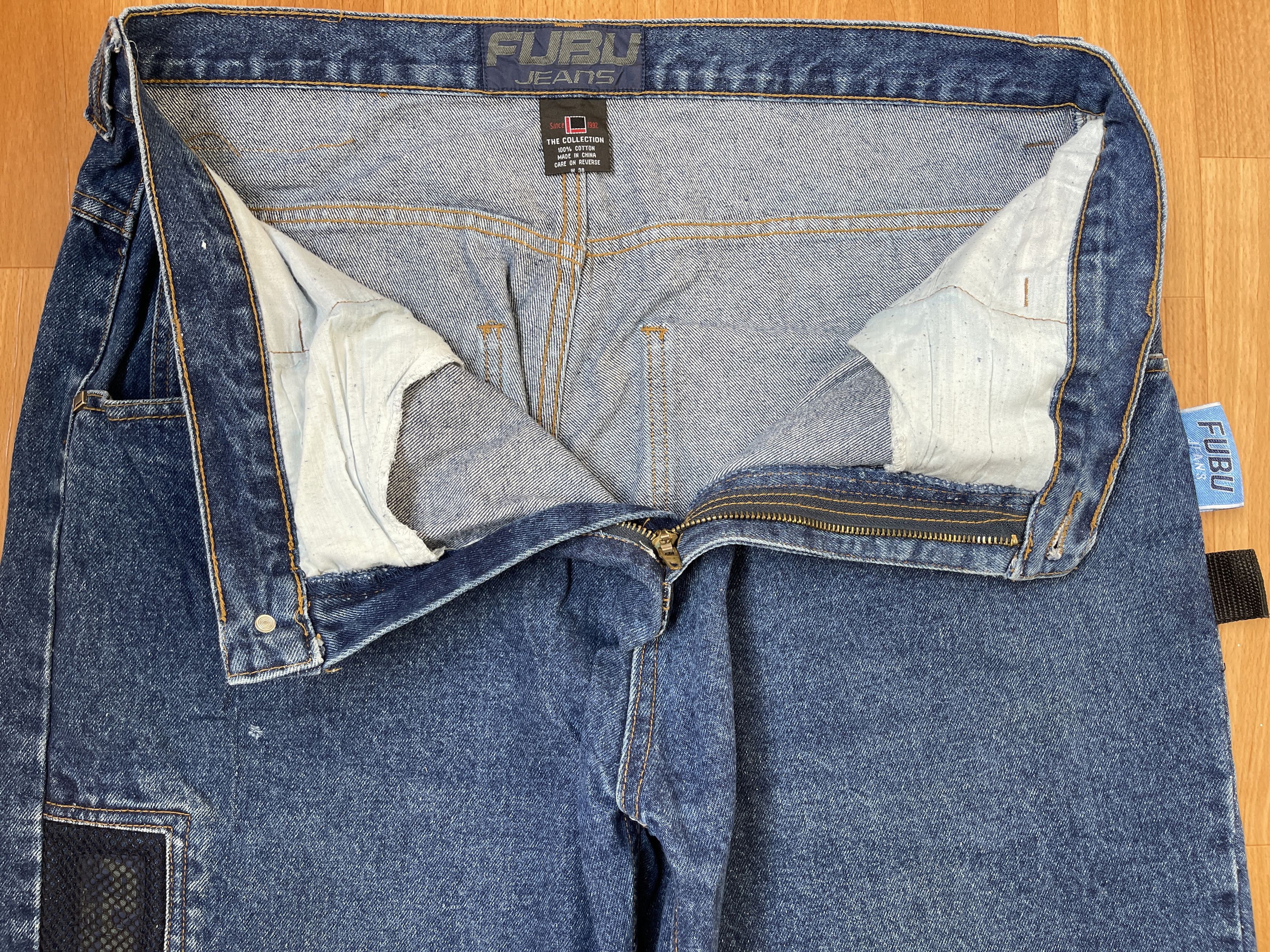 Fubu FUBU jeans, vintage baggy jeans, 90s hip hop skater Y2K 38 Size US 38 / EU 54 - 14 Thumbnail