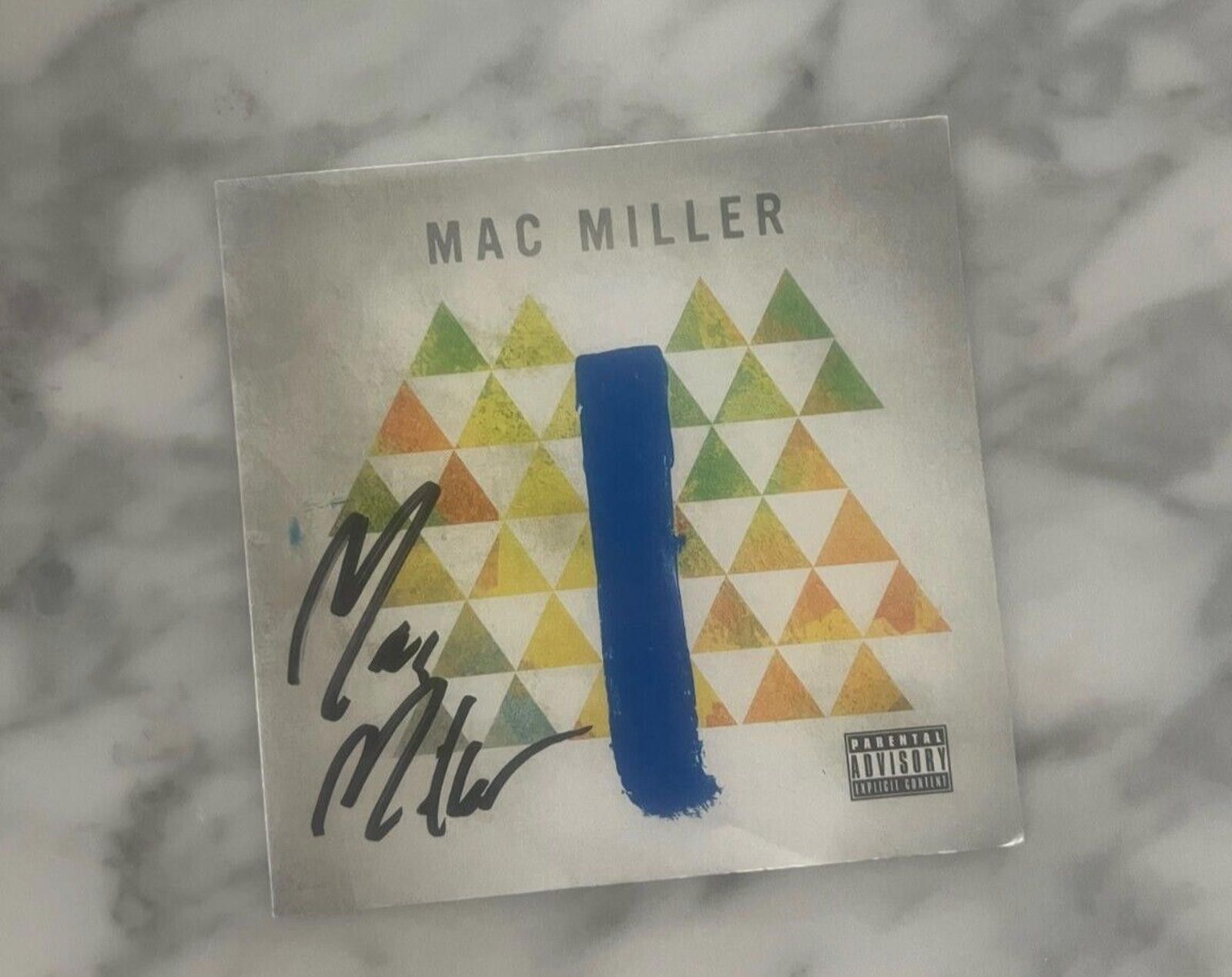Designer MAC MILLER SIGNED BLUE SLIDE PARK CD AUTOGRAPHED - COA Size ONE SIZE - 3 Thumbnail