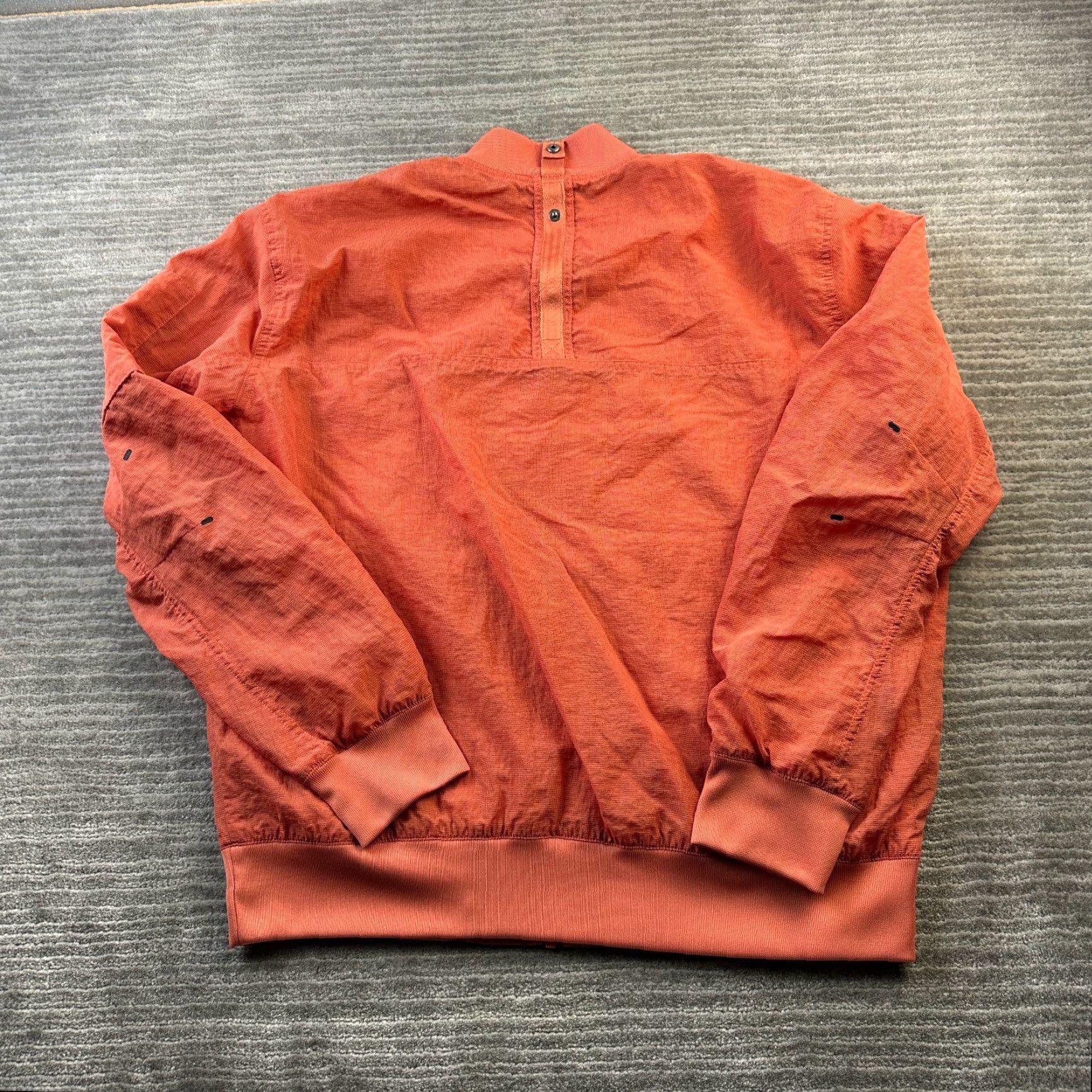 Nike Nike Jacket Mens M Orange Full Zip Bomber Tech Pack Size US M / EU 48-50 / 2 - 2 Thumbnail