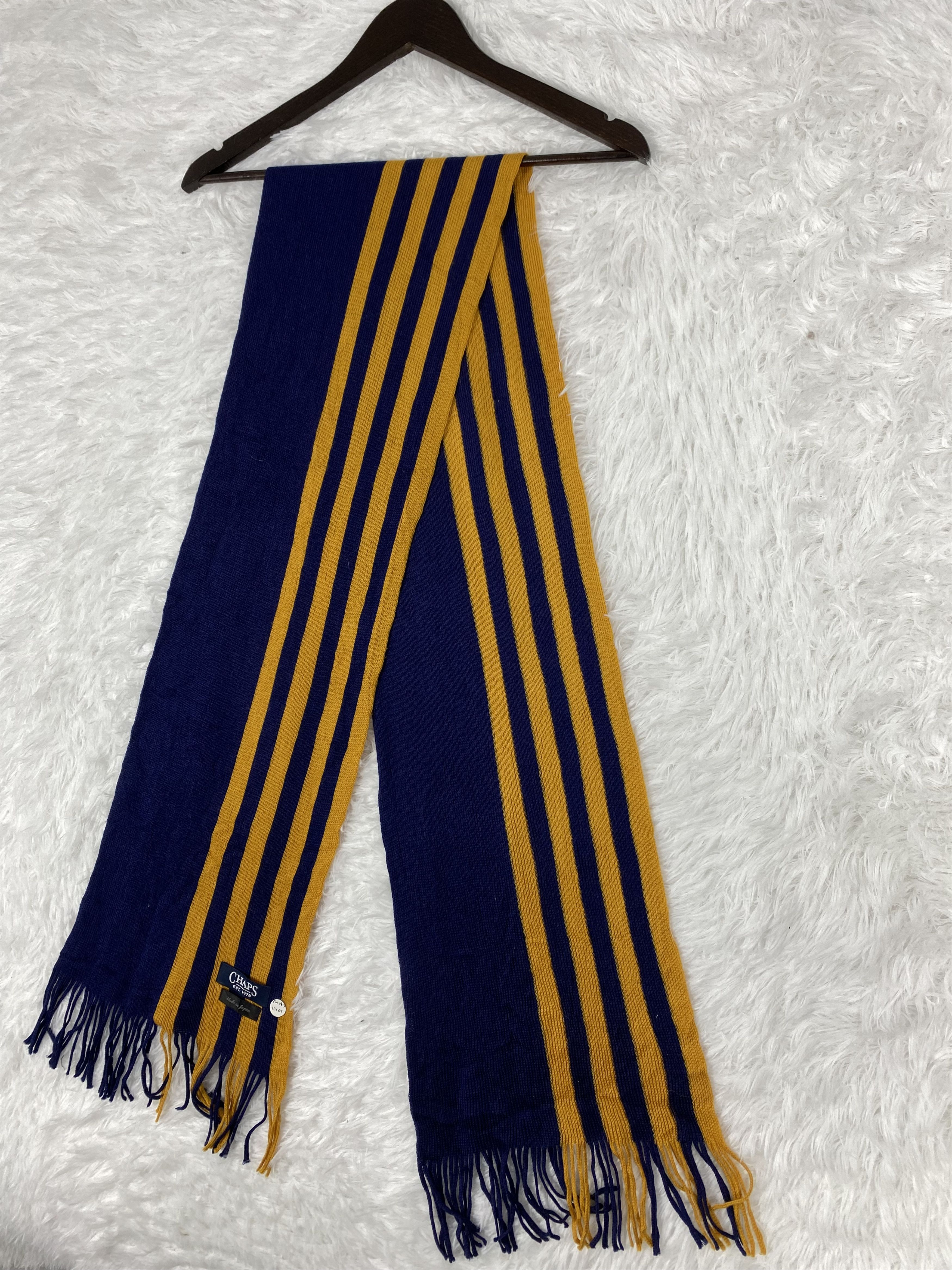 Chaps Vintage Chaps Ralph Lauren Scarf / Muffler Neckwear PM0117 Size ONE SIZE - 3 Thumbnail