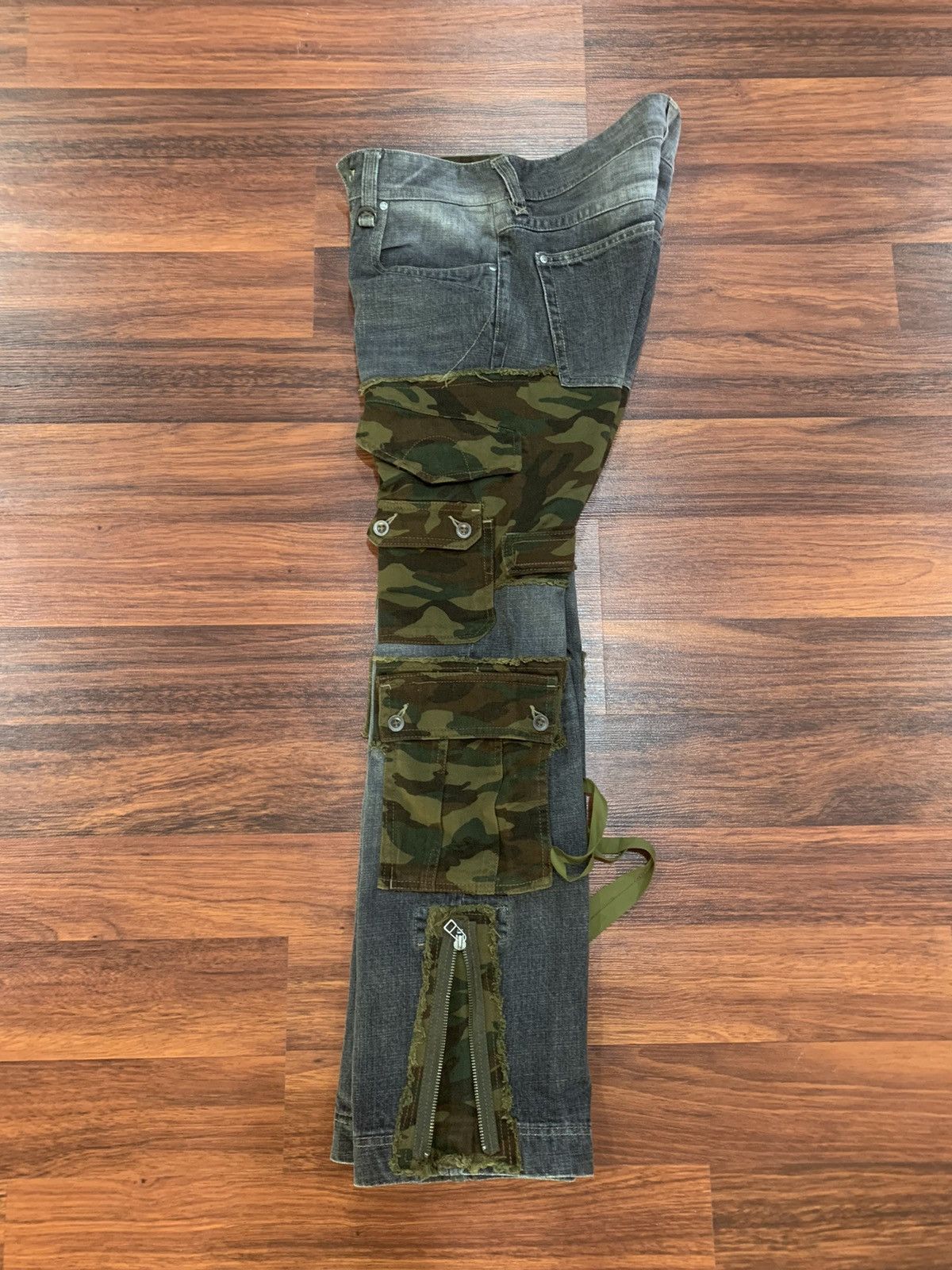 If Six Was Nine × Nicole Club 💥Rare💥Nicole Club For Men Cargo Jeans Size US 32 / EU 48 - 6 Thumbnail