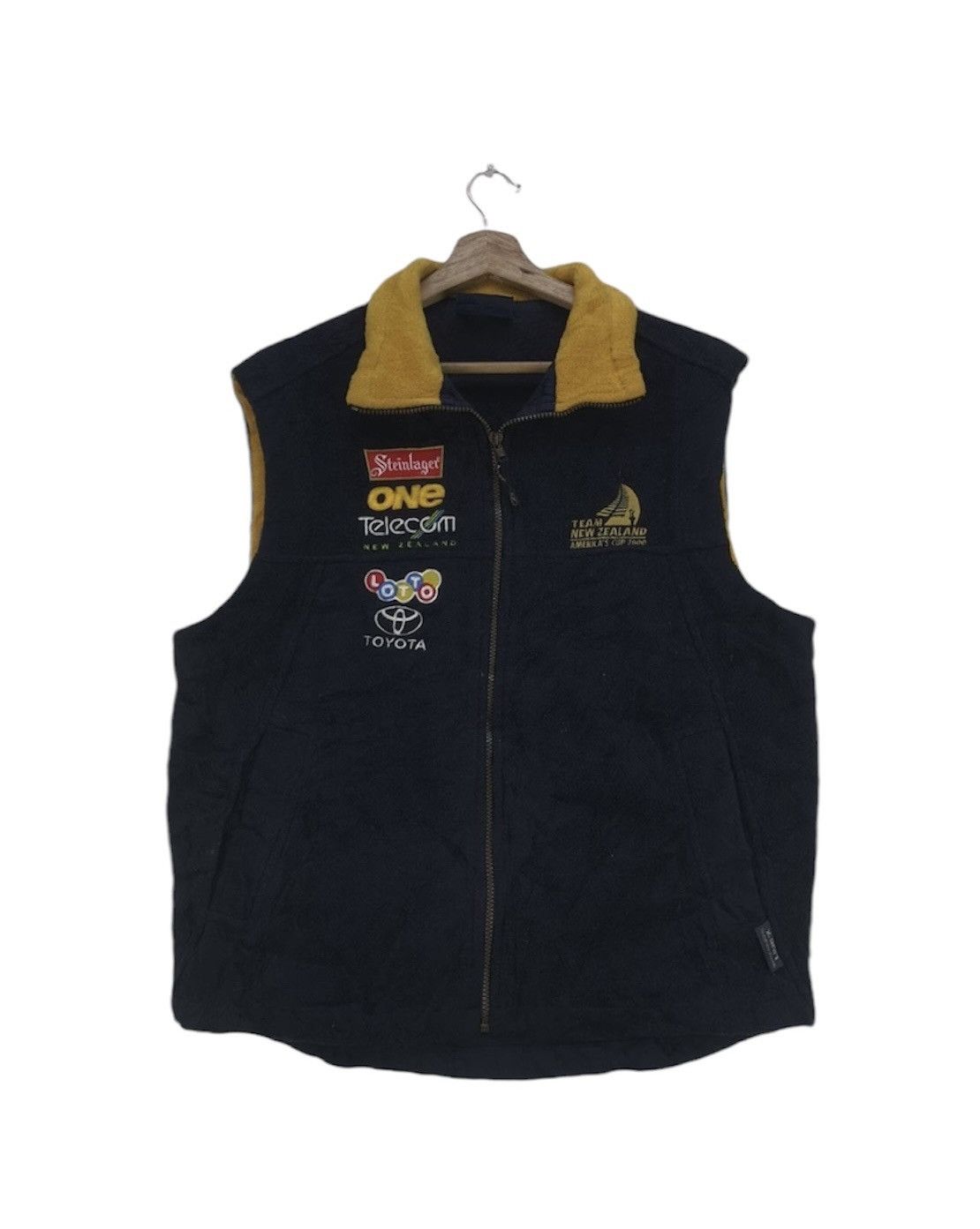 Canterbury of New Zealand × Vintage Vintage New Zealand Steinlager Allblack Rugby Team Size US M / EU 48-50 / 2 - 1 Thumbnail