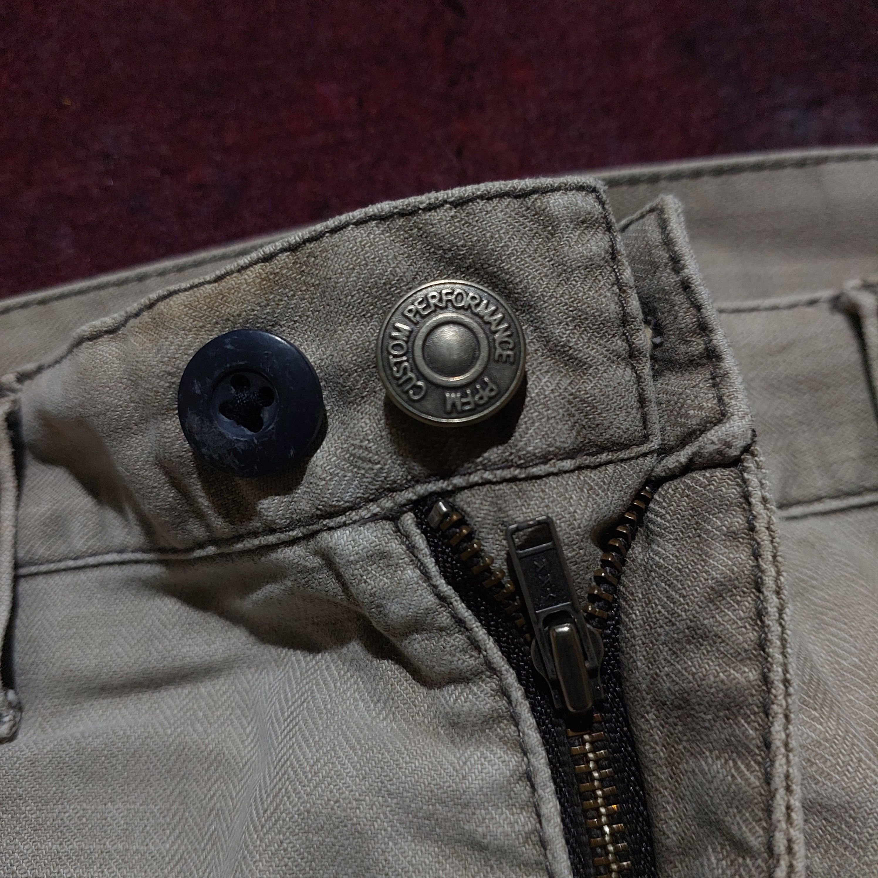 PPFM PPFM bondage zipper side distressed 3d pocket cargo pants Size US 33 - 13 Thumbnail