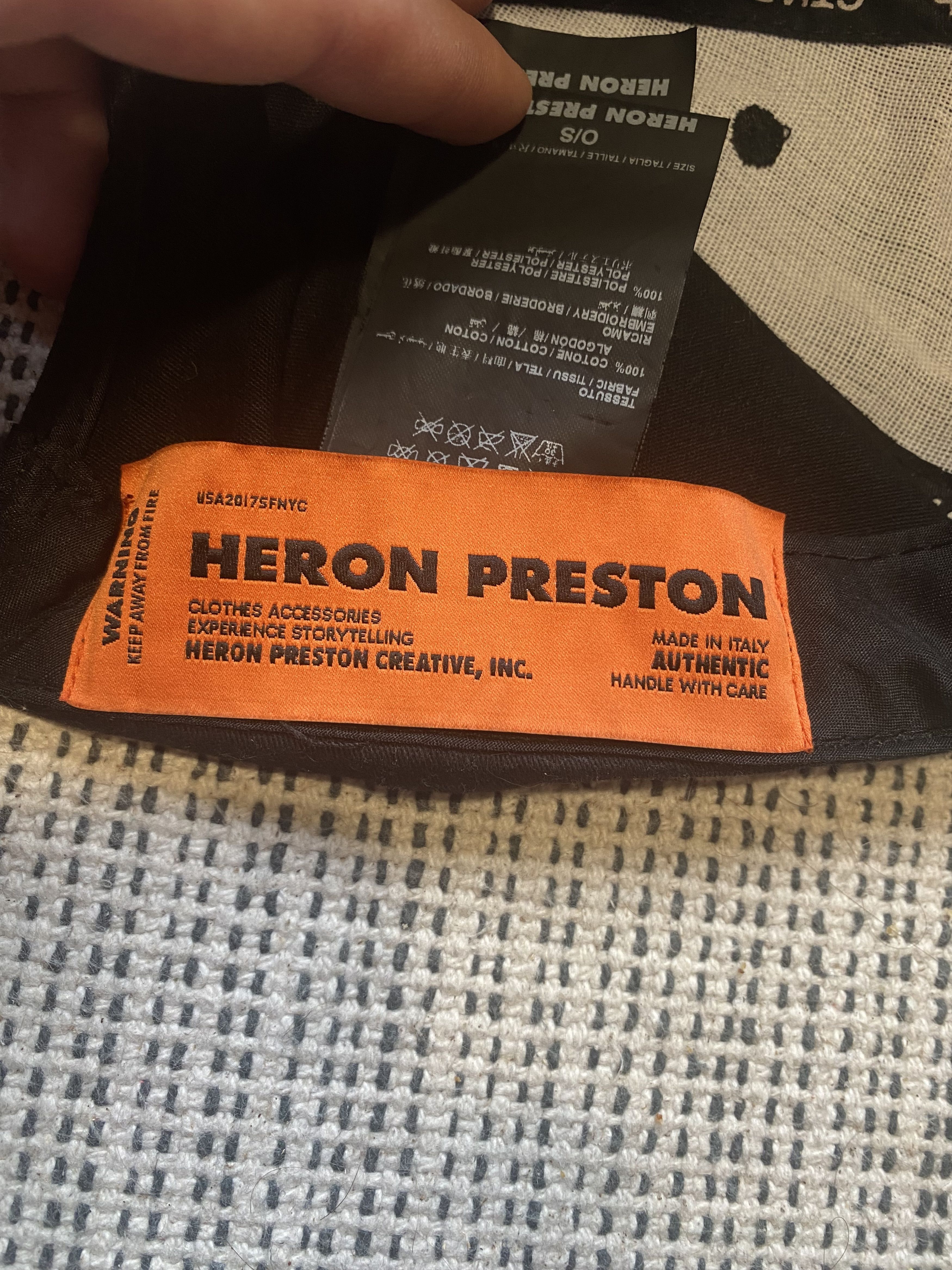 Heron Preston Heron Preston Twill Cap Size ONE SIZE - 6 Thumbnail