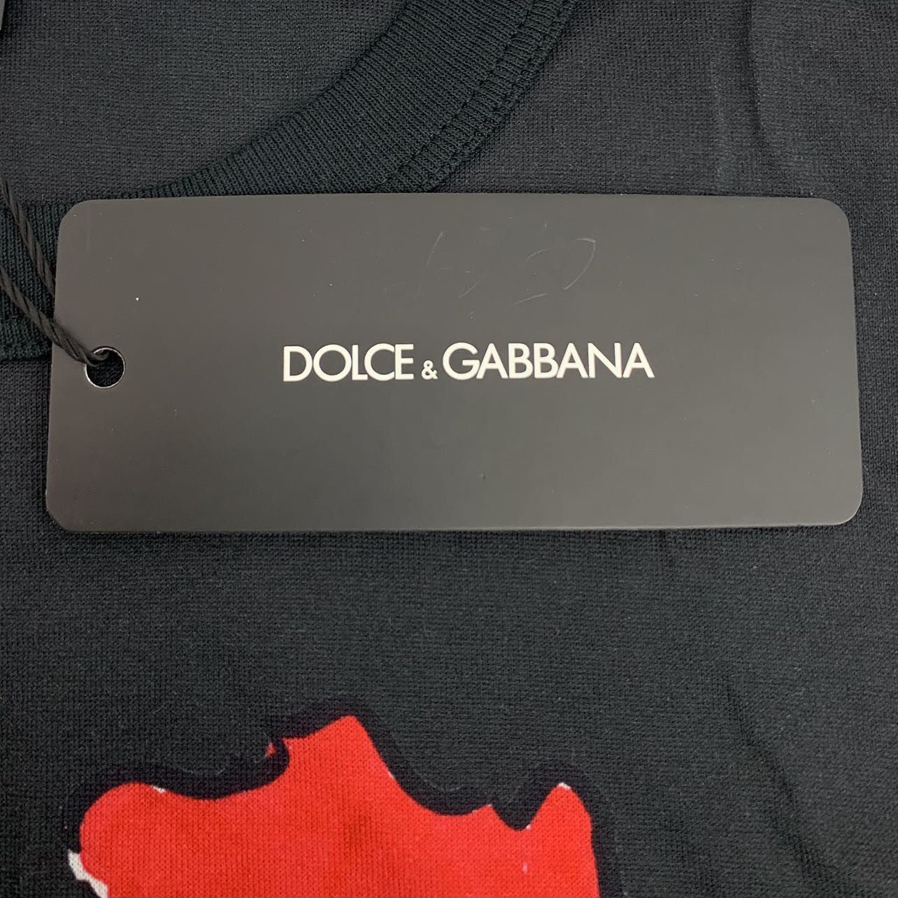 Dolce & Gabbana Dolce & Gabbana Black Rooster Print Short Sleeve K26WX Size US S / EU 44-46 / 1 - 6 Thumbnail