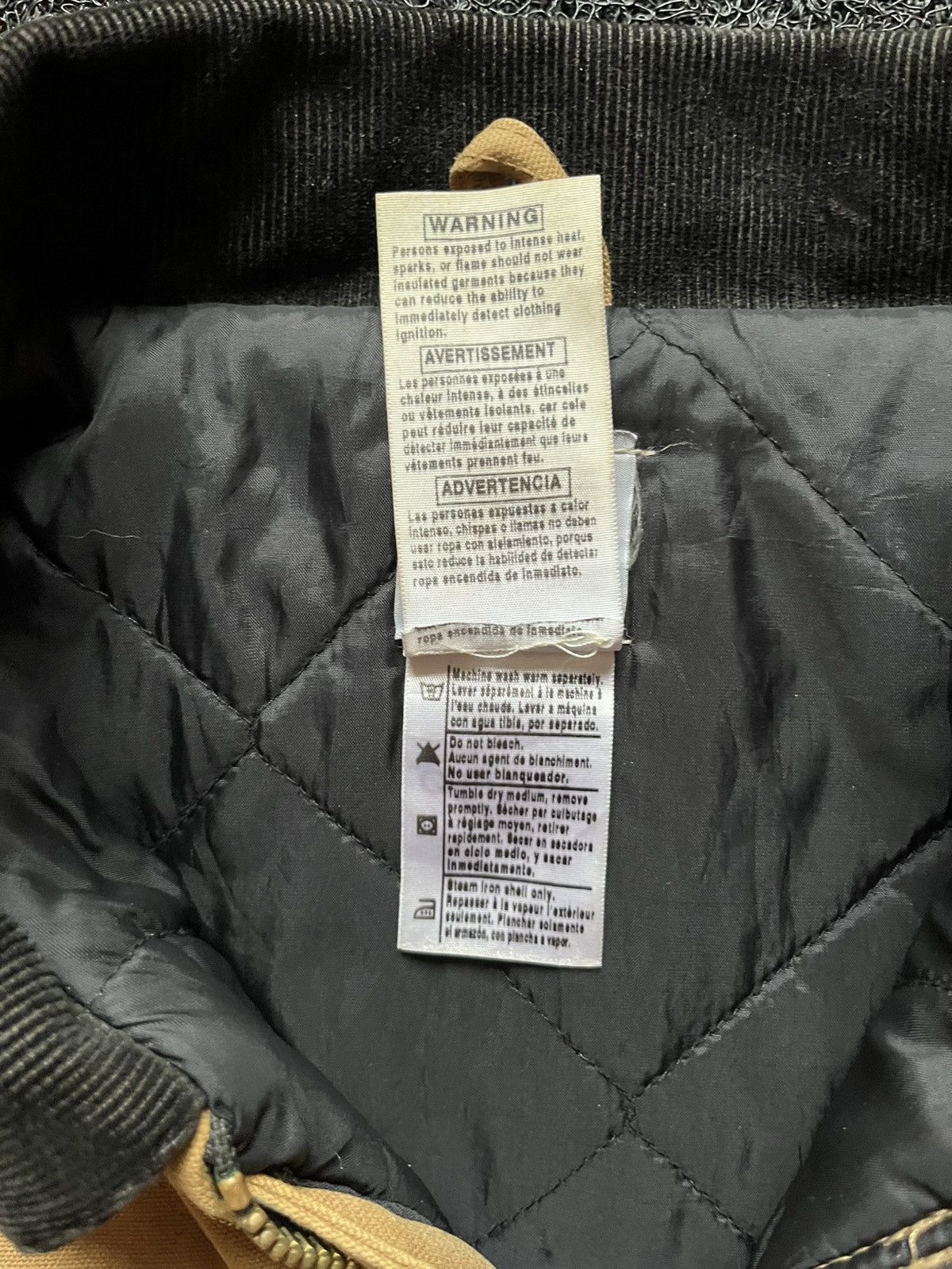 Carhartt Vintage Crazy Carhartt Artctic Canvas Brown Blanket Jacket Size US XL / EU 56 / 4 - 5 Thumbnail