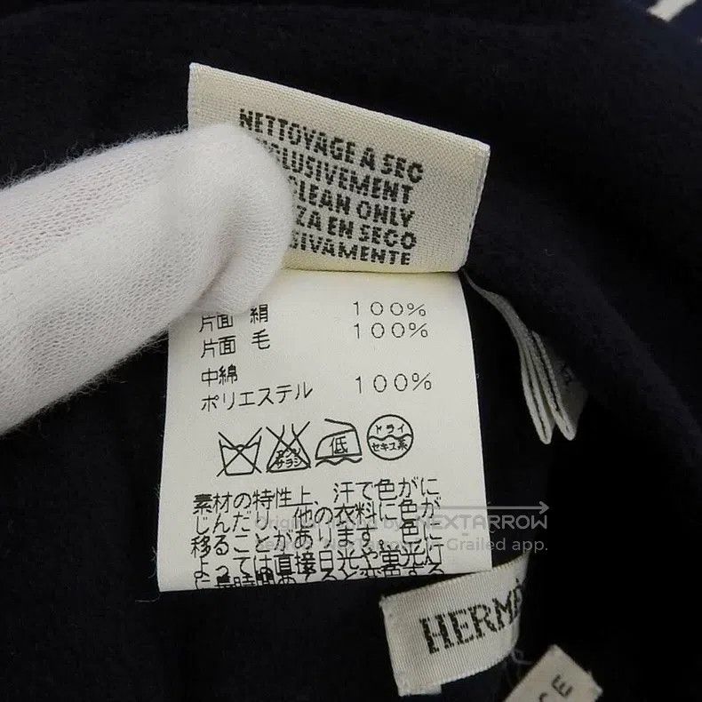 Hermes Hermes Margiela Double-Sided Wool Silk Coat Size L / US 10 / IT 46 - 6 Thumbnail