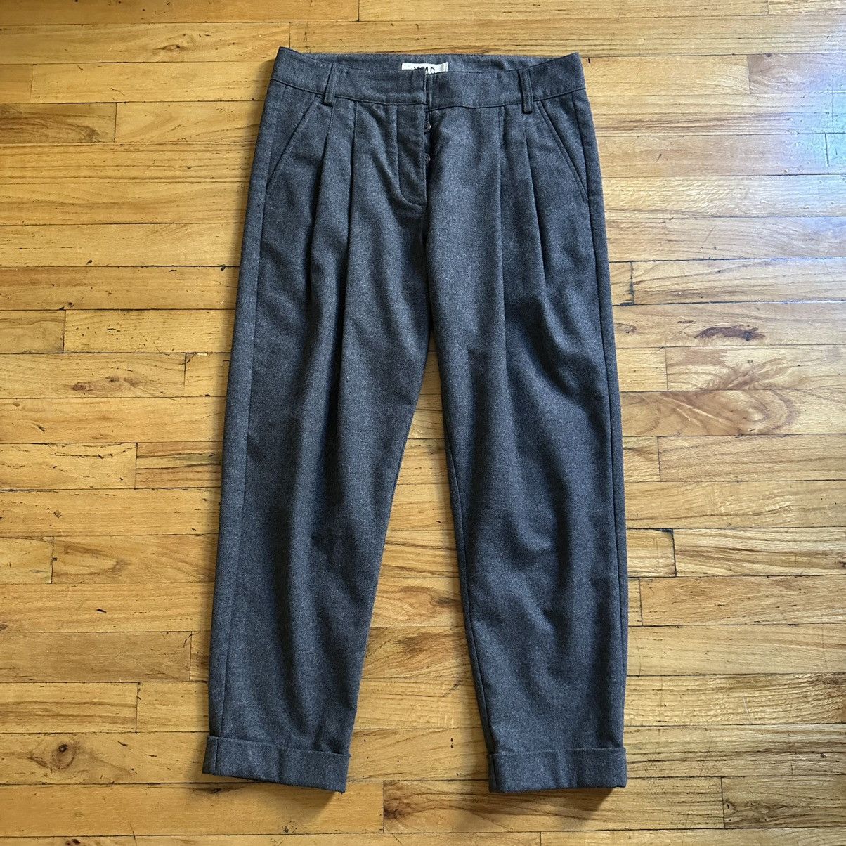 YMC Wool pleated trousers Size 32" / US 10 / IT 46 - 2 Thumbnail