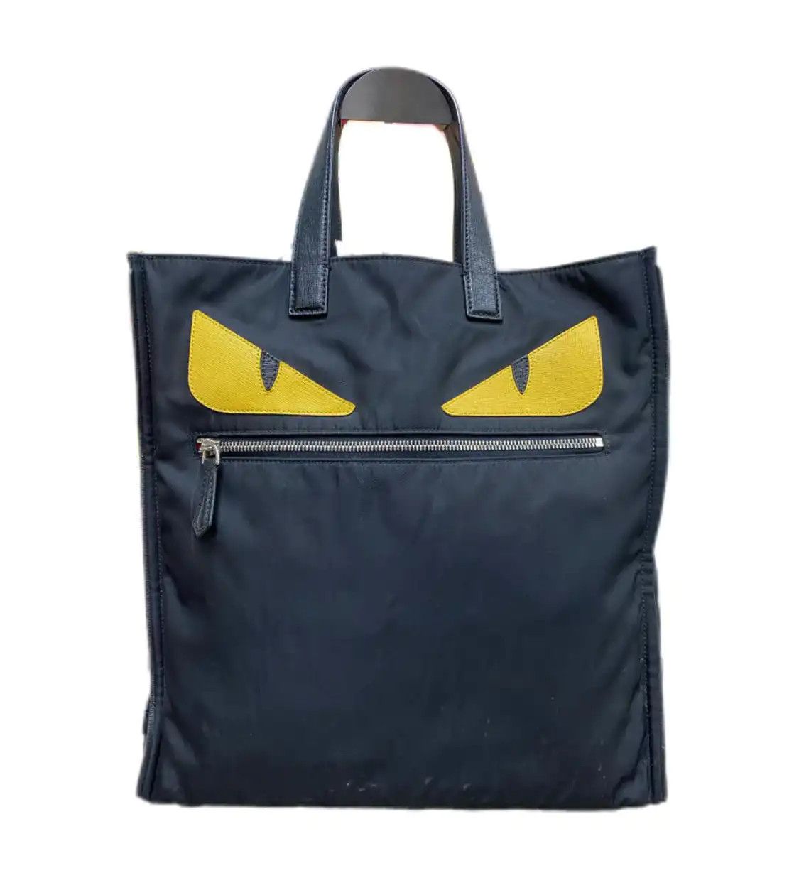 Fendi FENDI Monster black nylon Bag Bugs handbag Size ONE SIZE - 1 Thumbnail