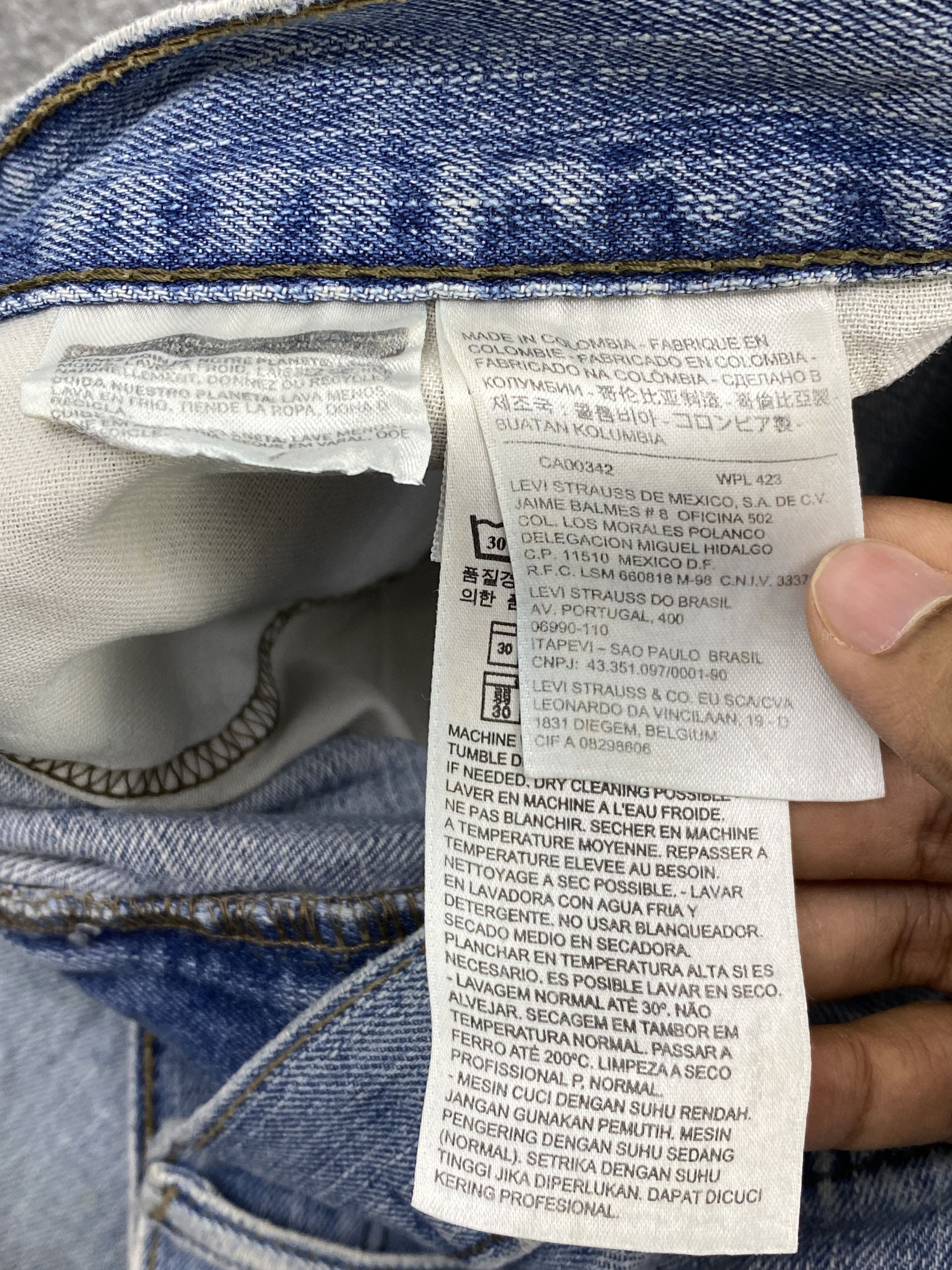 Levi's Vintage Levis 559 Distressed Jeans DP2609 Size US 40 / EU 56 - 7 Thumbnail