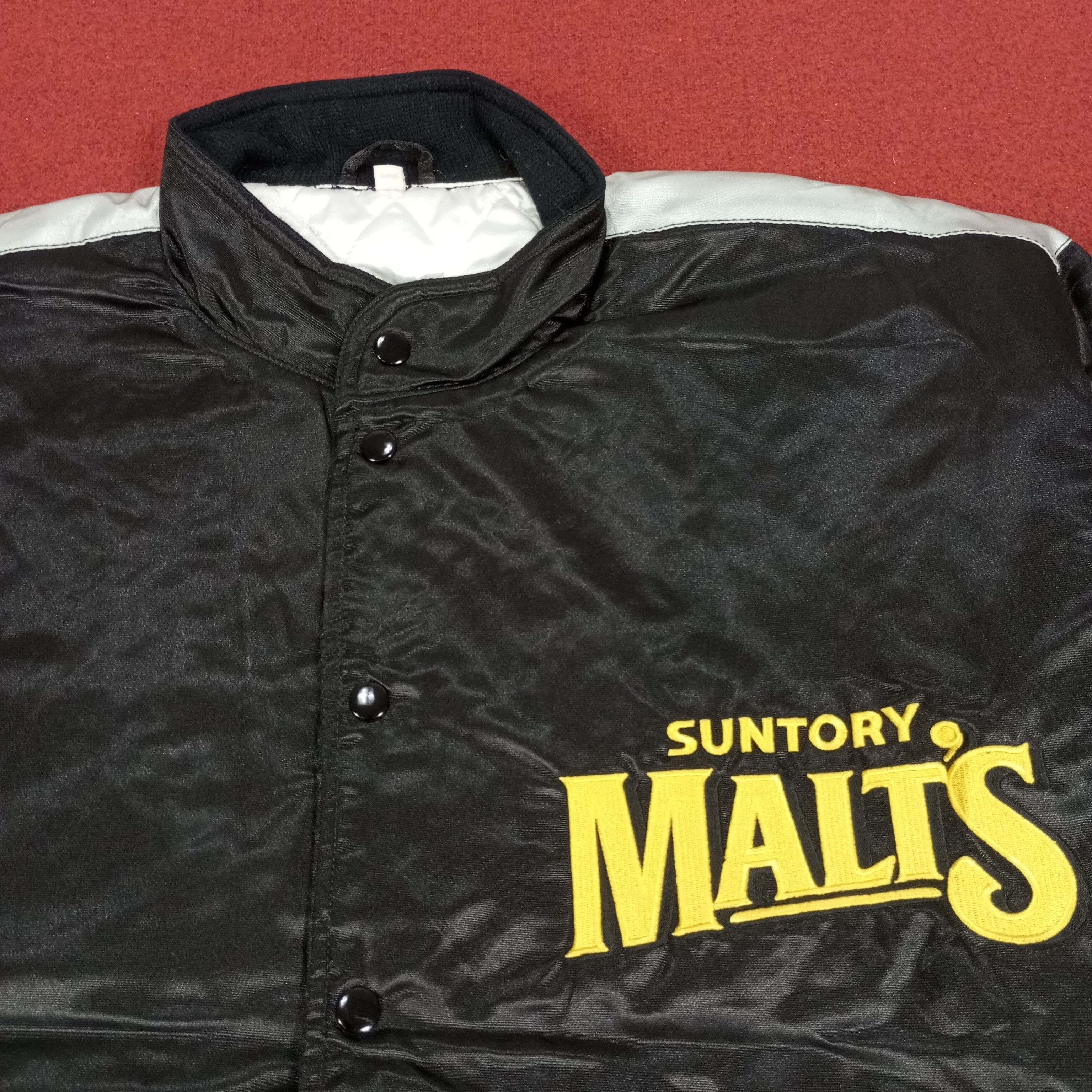 MLB × Vintage Suntory Malts Baseball Team Winter Style Jacket Size US XXL / EU 58 / 5 - 4 Thumbnail