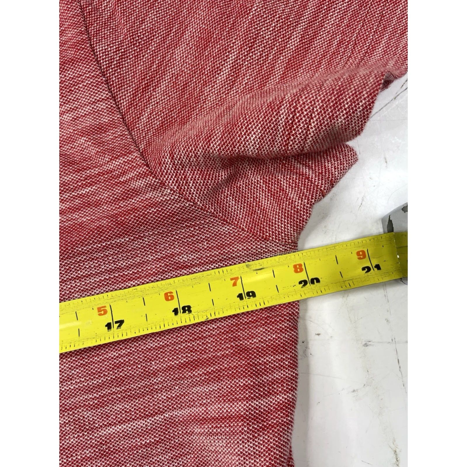Orlebar Brown Orlebar Brown Polo Shirt Mens Small Red Striped Short Sleeve Open Collar Tailored Fit Button-Up Size US S / EU 44-46 / 1 - 5 Thumbnail