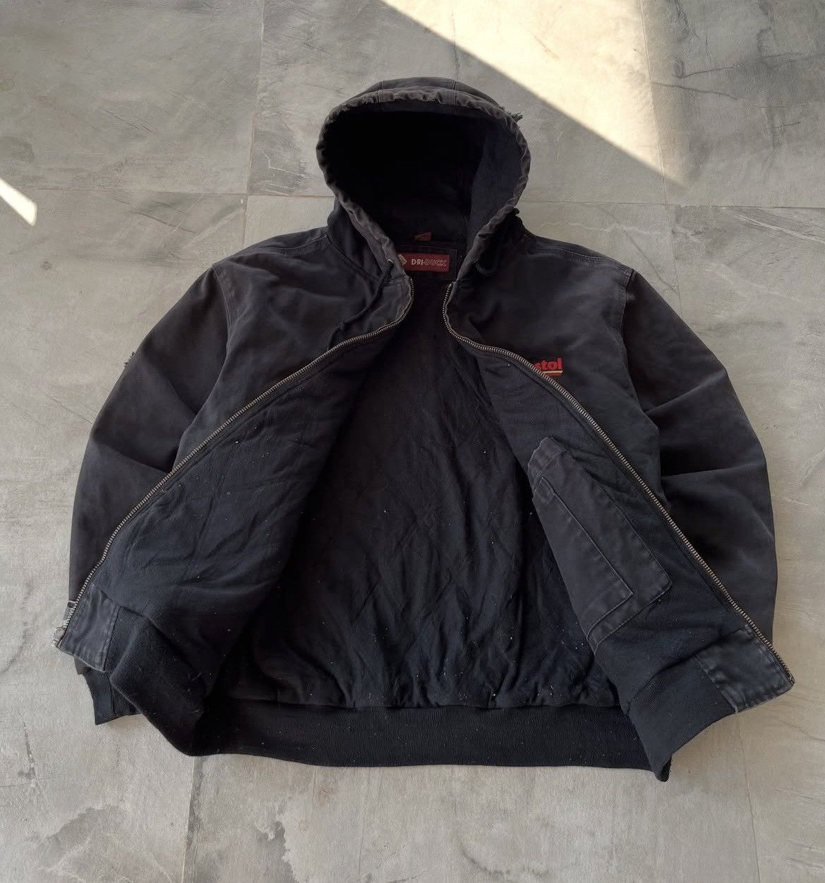 Other Vintage Faded Black Dri Duck Active Jacket Size US L / EU 52-54 / 3 - 6 Thumbnail