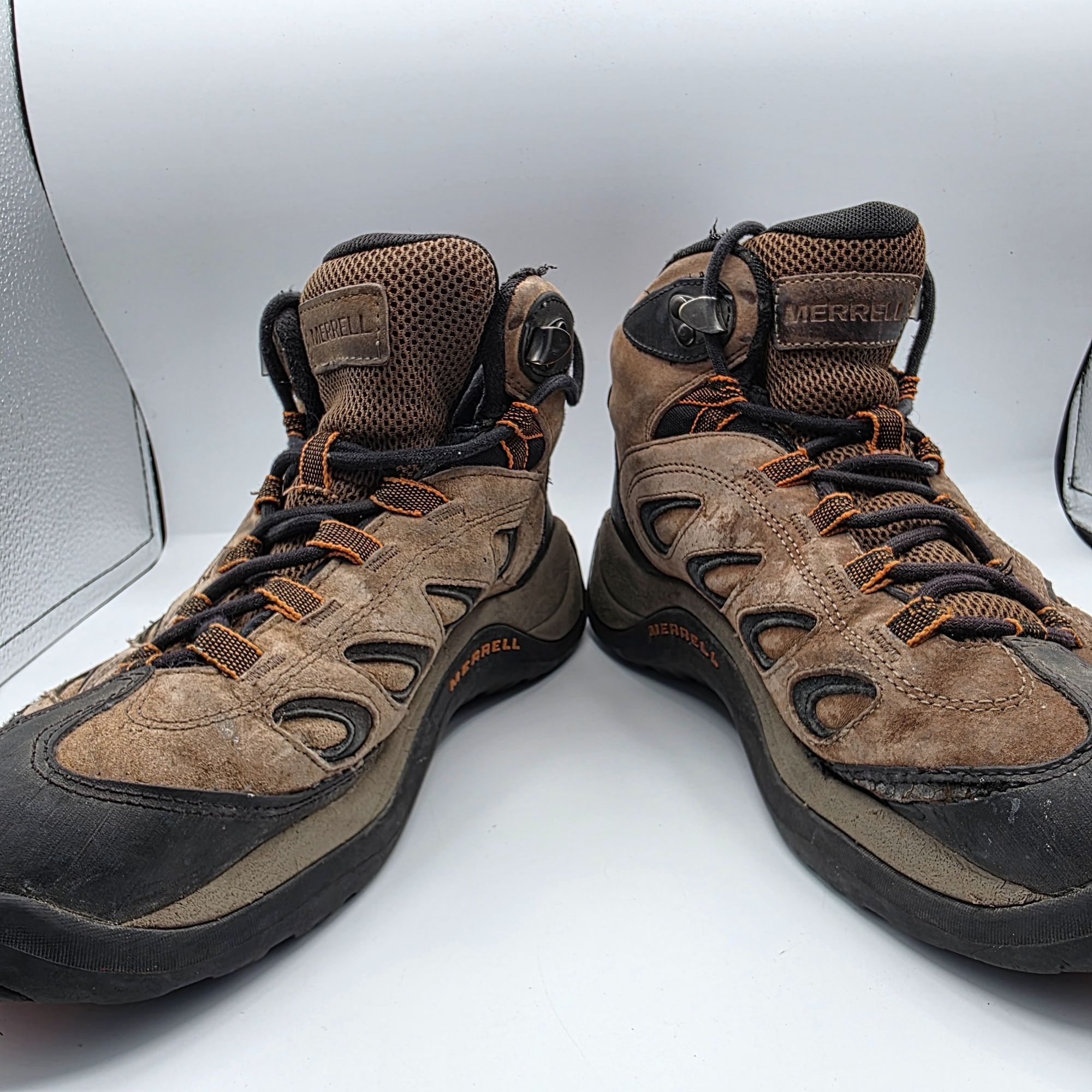 Merrell Merrell Reflex 4 Mens Size 10 Brown Mid Waterproof Hiking Bo Size US 10 / EU 43 - 2 Thumbnail