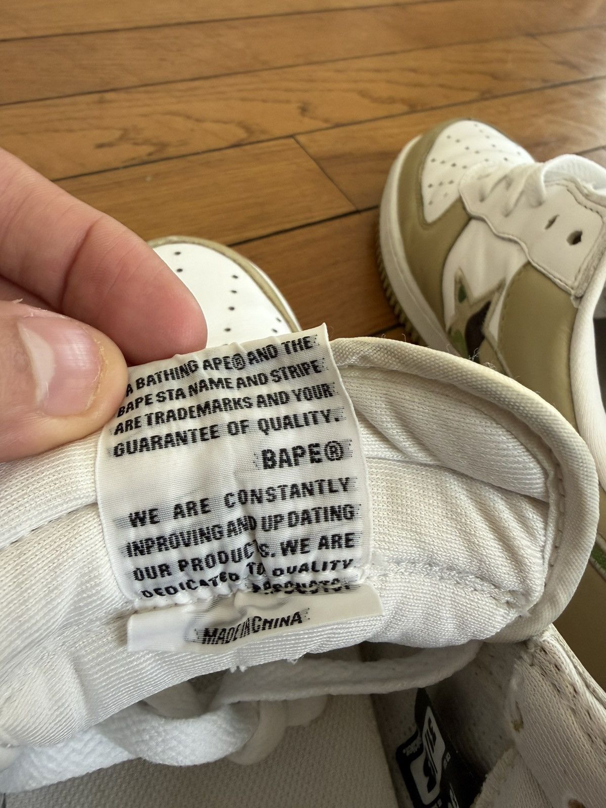 Bape Vintage 2005 Bape Sta Kaws nigo Size US 13 / EU 46 - 8 Thumbnail