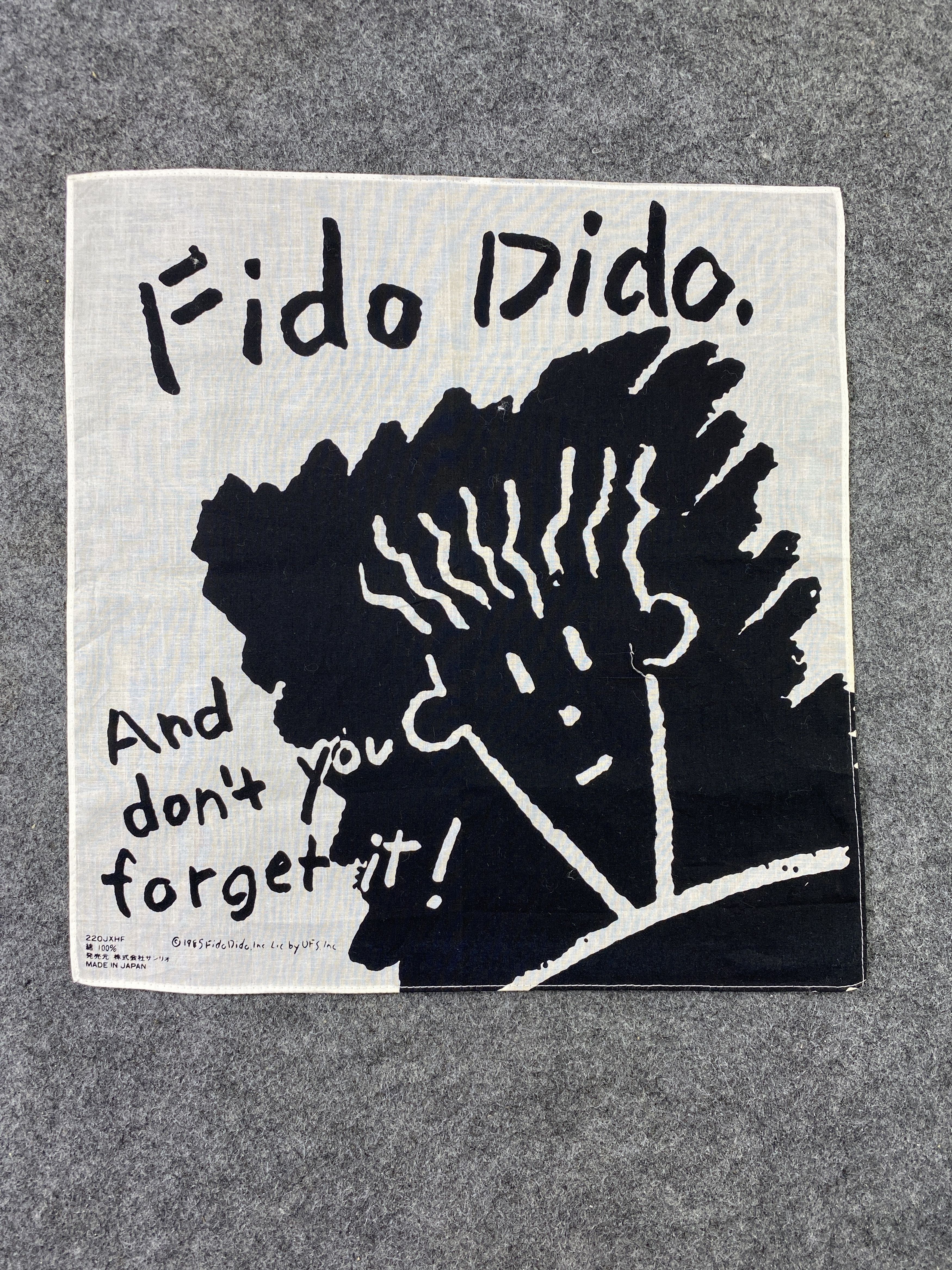 Japanese Brand Fido Dido Handkerchief / Bandana / Neckerchief-B326 Size ONE SIZE - 3 Thumbnail