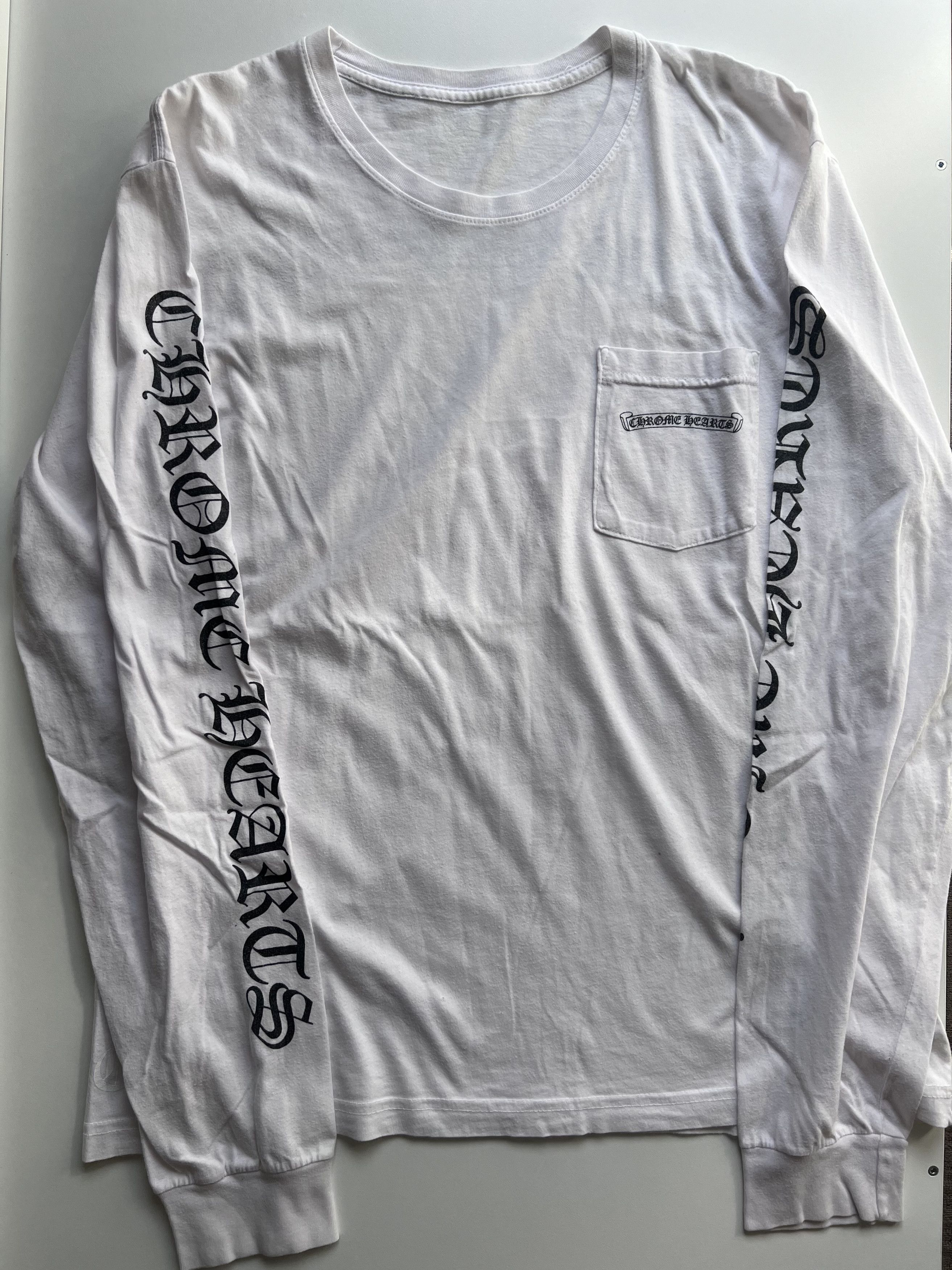 Chrome Hearts Chrome hearts fuck you long sleeve t shirt