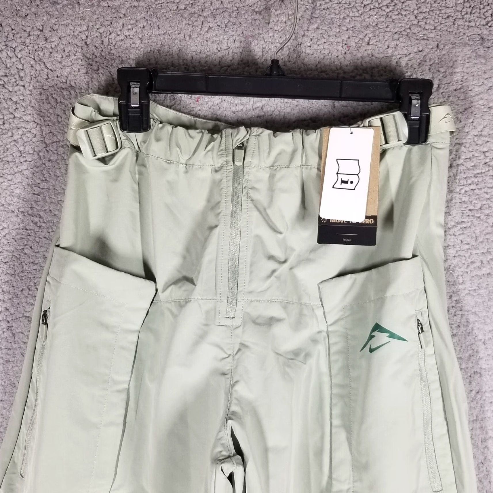 Nike Nike Women’s Trail Pants Tapered Fit Activewear Hiking Casual Green Size S NEW Size 28" / US 6 / IT 42 - 4 Thumbnail