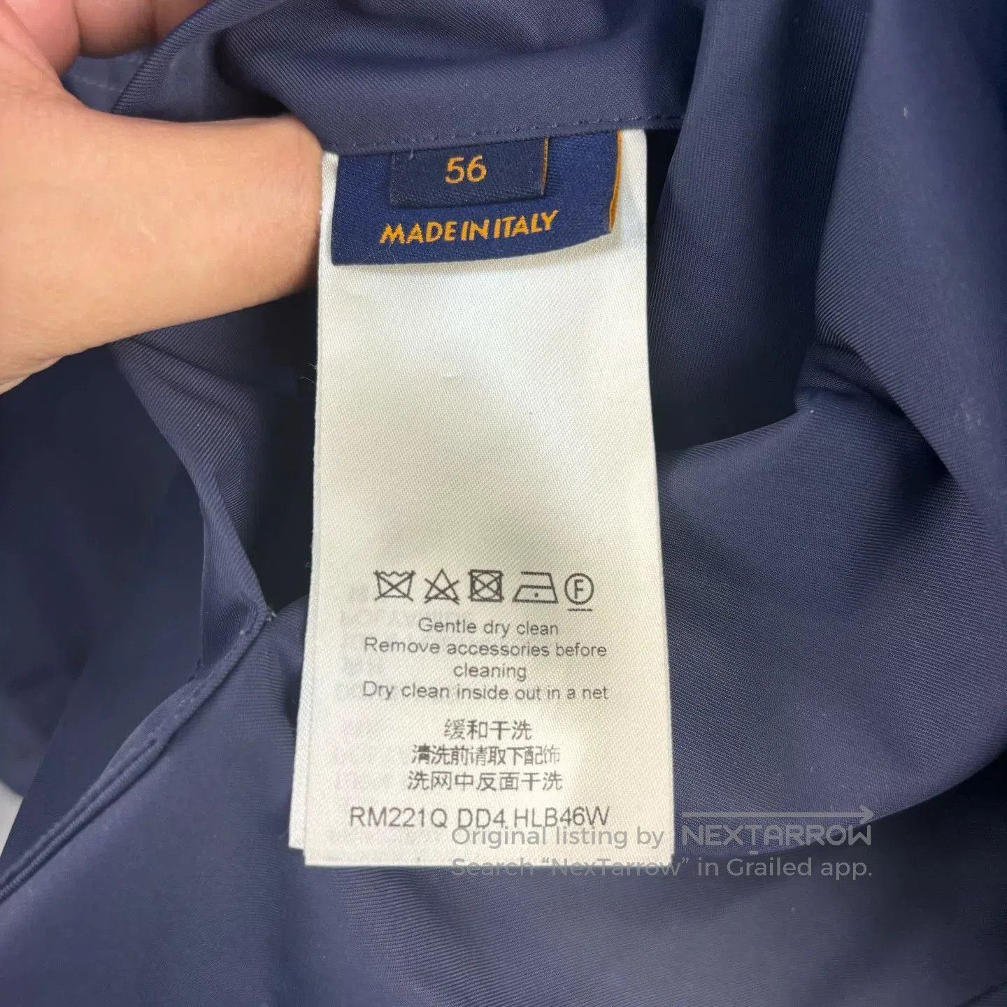 Louis Vuitton Louis Vuitton FW22 Logo Windproof Jacket. Size US L / EU 52-54 / 3 - 5 Thumbnail