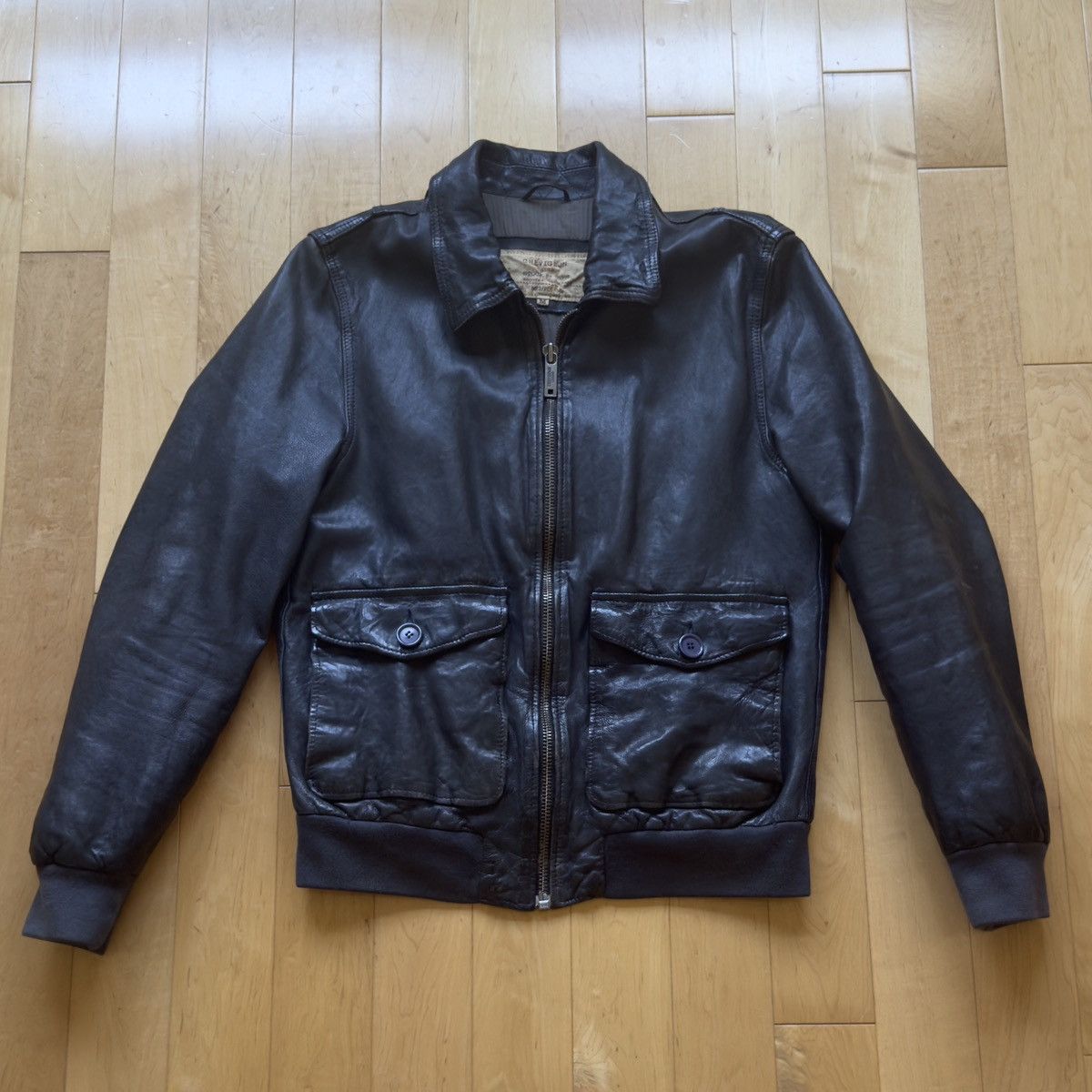 Chevignon Chevignon Leather Jacket – Early 1970s, Based on 1959 Model Size US M / EU 48-50 / 2 - 1 Thumbnail