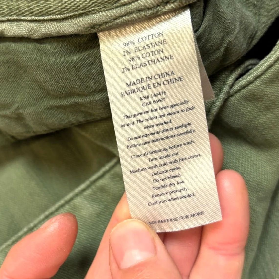 Faherty Faherty Savannah Surplus Stretch Jacket Fatigue Women's Medium Size M / US 6-8 / IT 42-44 - 7 Thumbnail