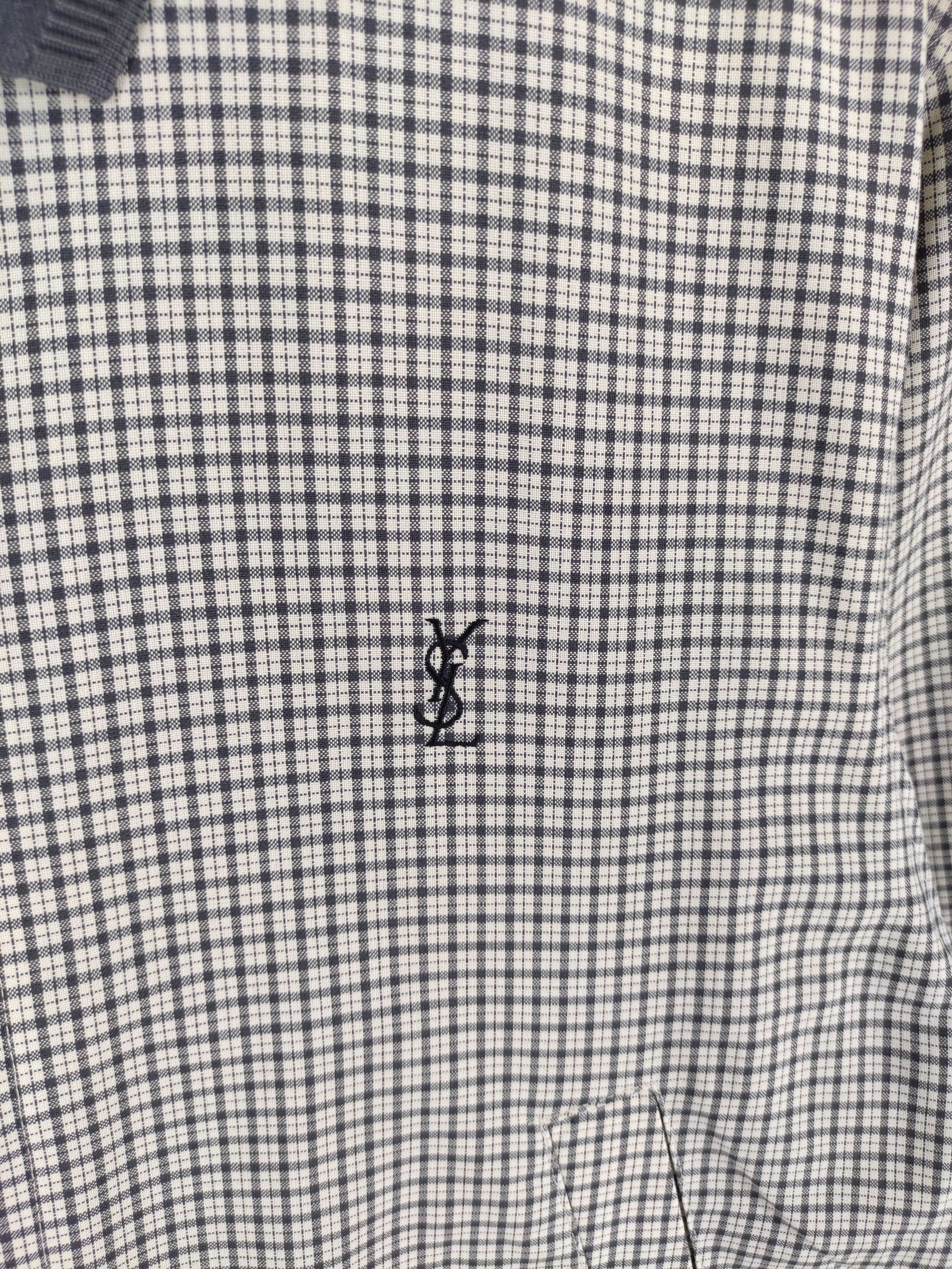 Yves Saint Laurent Vintage Yves Saint Lauren Chekered Jacket Size US L / EU 52-54 / 3 - 2 Thumbnail