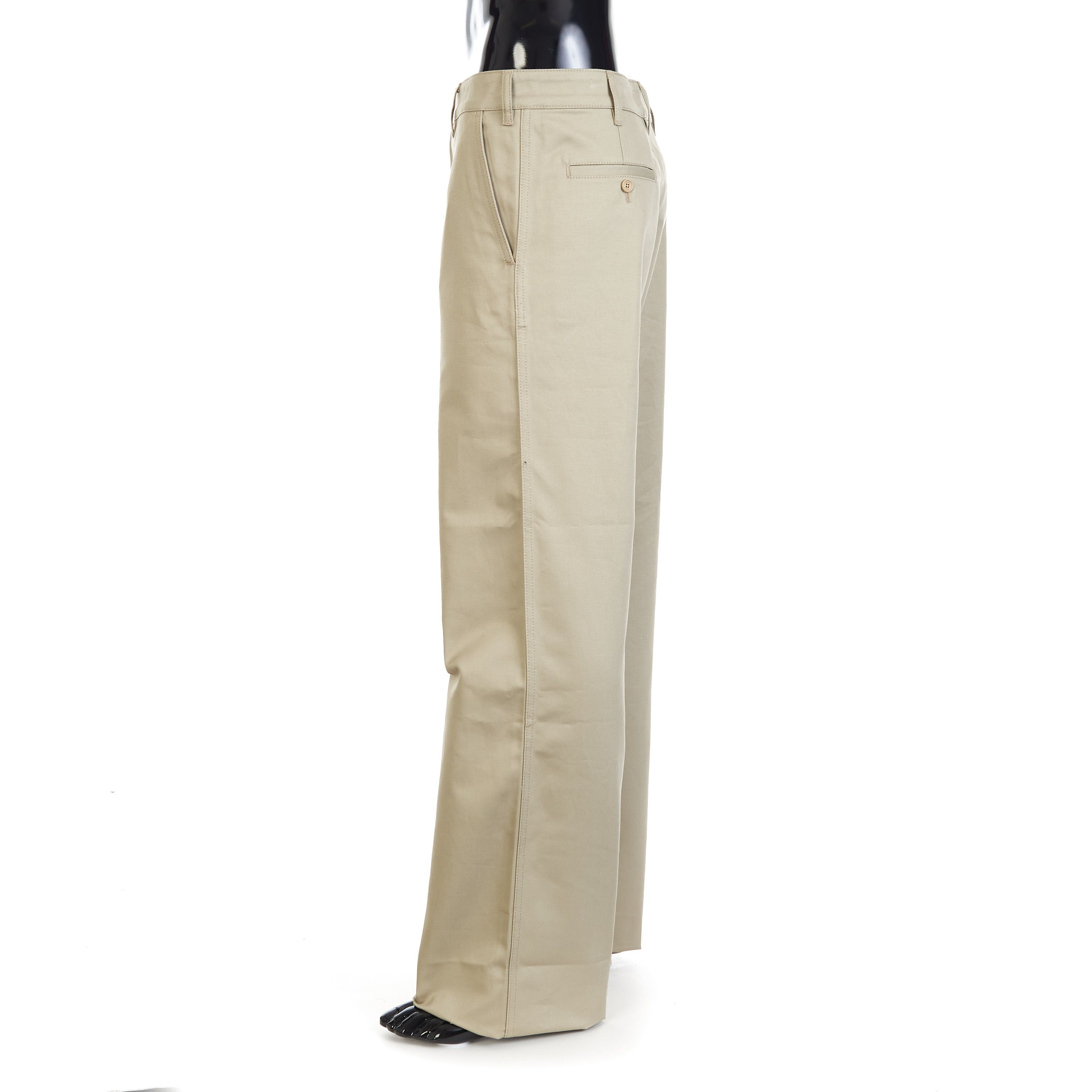 Celine Straight Chinos - Raw Wash Cotton Twill, Mid-Rise Size US 32 / EU 48 - 3 Thumbnail