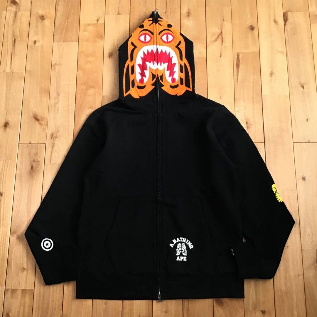 Bape BAPE Tiger full zip hoodie a bathing ape Size US L / EU 52-54 / 3 - 2 Thumbnail