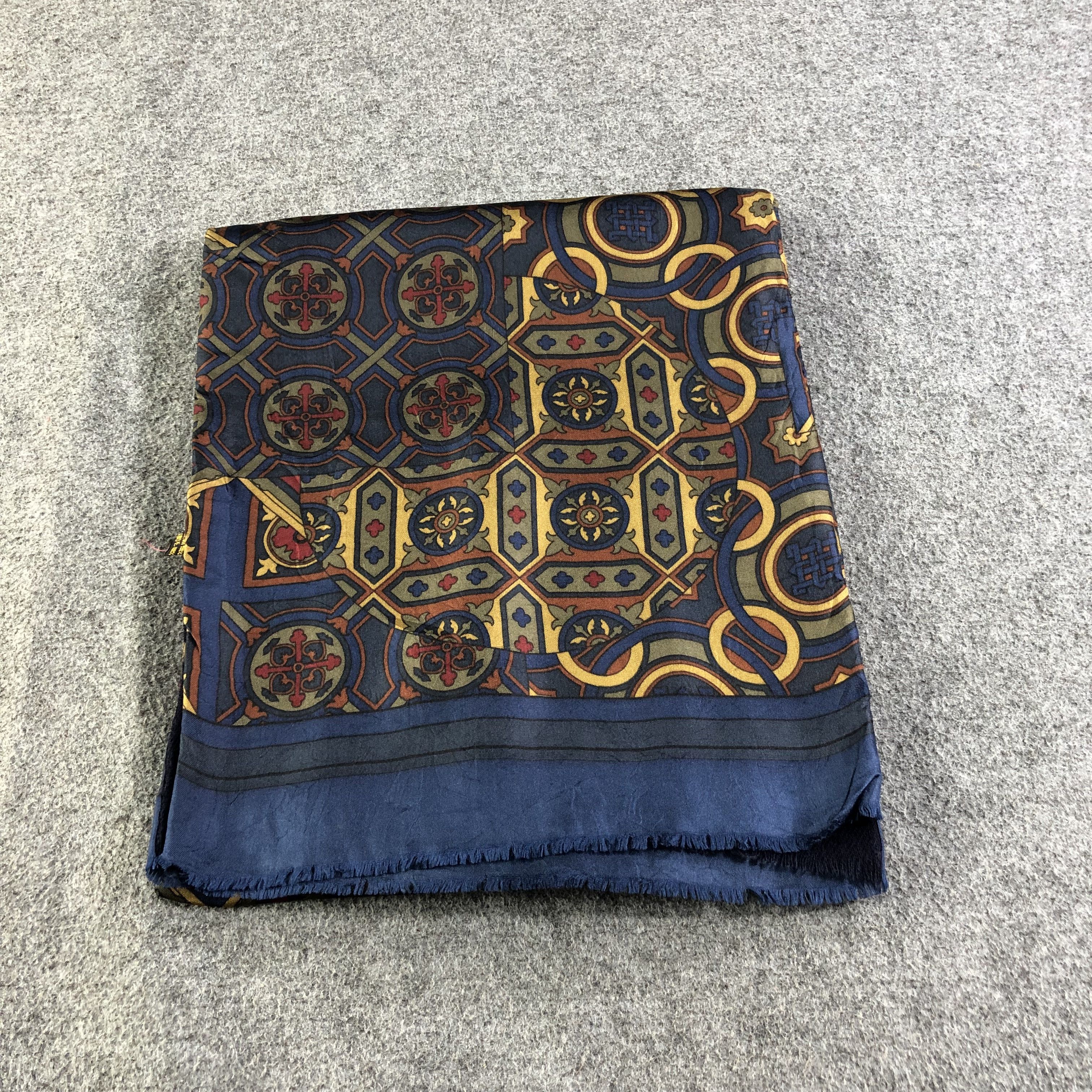 Hypebeast Luxury Silk Wool Scarf Muffler V1358 Size ONE SIZE - 2 Thumbnail