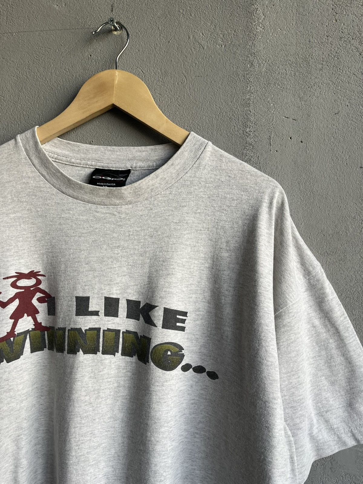 Vintage Vintage 90s Humor Y2K Adult I Like Winning T-shirt Size XL Size US XL / EU 56 / 4 - 2 Thumbnail