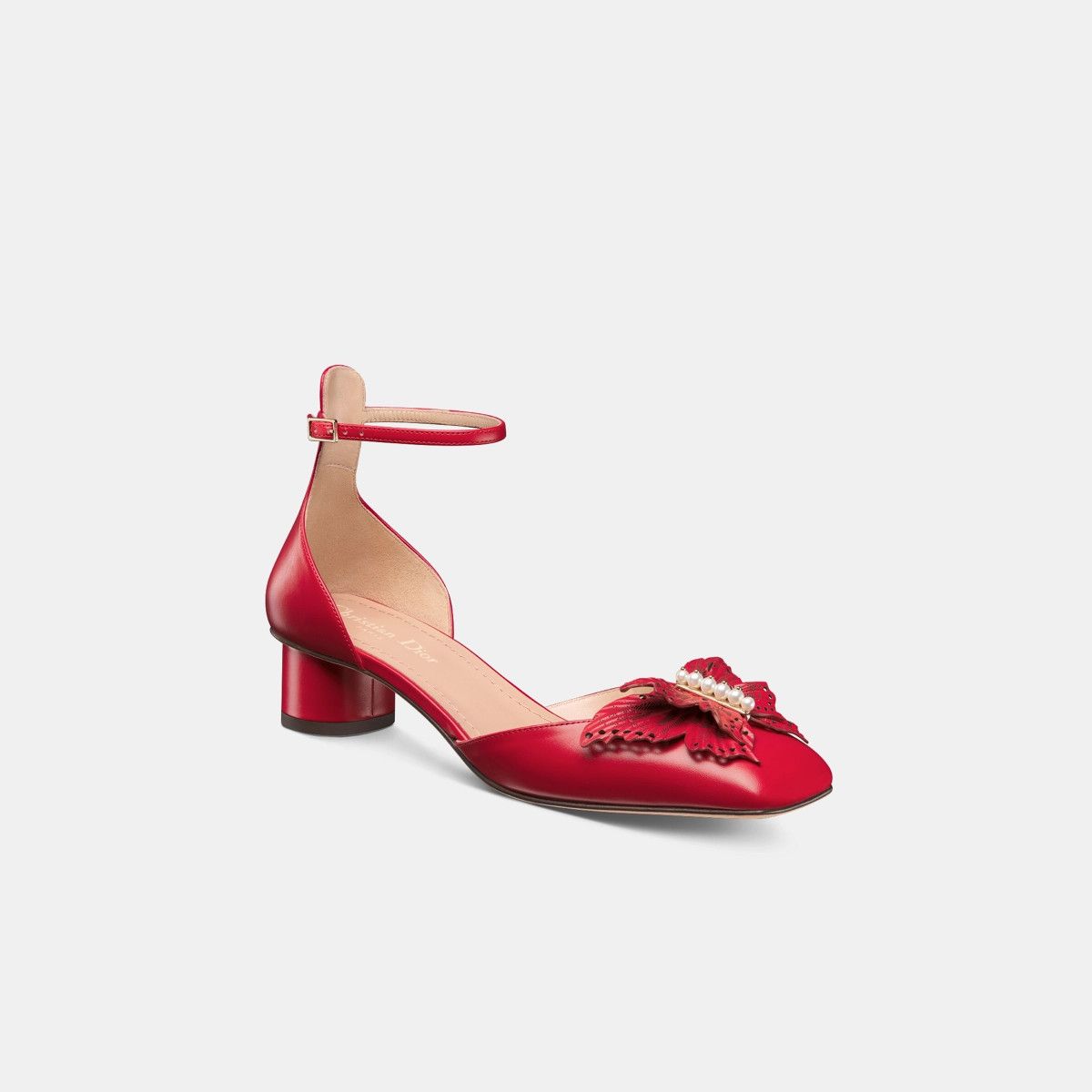Dior o1bcso1str0225 Tale Pump in Red Size US 5 / IT 35 - 2 Thumbnail