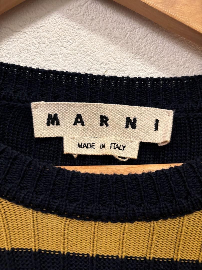 Marni AW19 Striped Knit Sweater Size US M / EU 48-50 / 2 - 6 Thumbnail