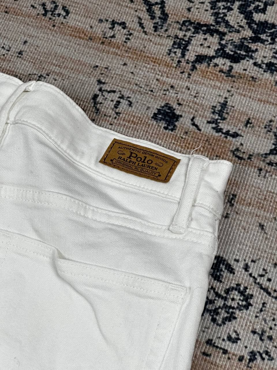Polo Ralph Lauren Vintage Ralph Lauren White Rare Embroedered Jeans Size 27" / US 4 / IT 40 - 17 Thumbnail
