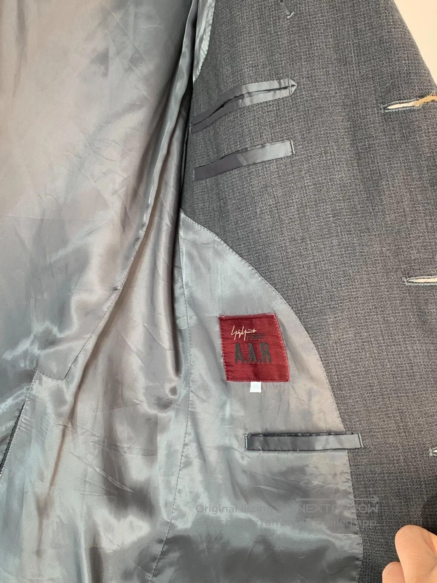 Yohji Yamamoto Yohji Yamamoto Men's Suit Jacket. Size US M / EU 48-50 / 2 - 6 Thumbnail