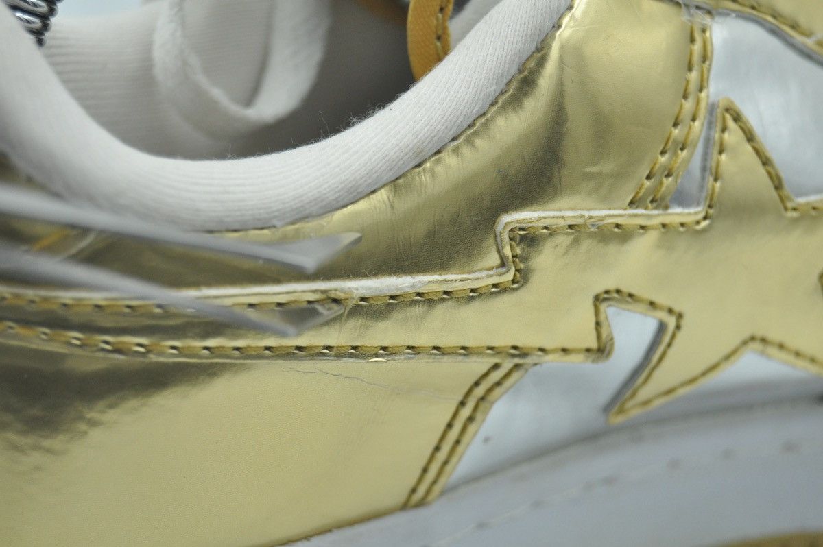 Bape Bape - 2009 - Baby Milo Patent Leather Bapesta Size US 5 / EU 37 - 9 Thumbnail