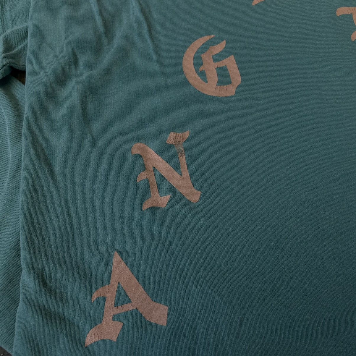 Kanye West TLOP 2016 Los Angeles I Feel Like Pablo L/S Teal T-Shirt Size US L / EU 52-54 / 3 - 5 Thumbnail