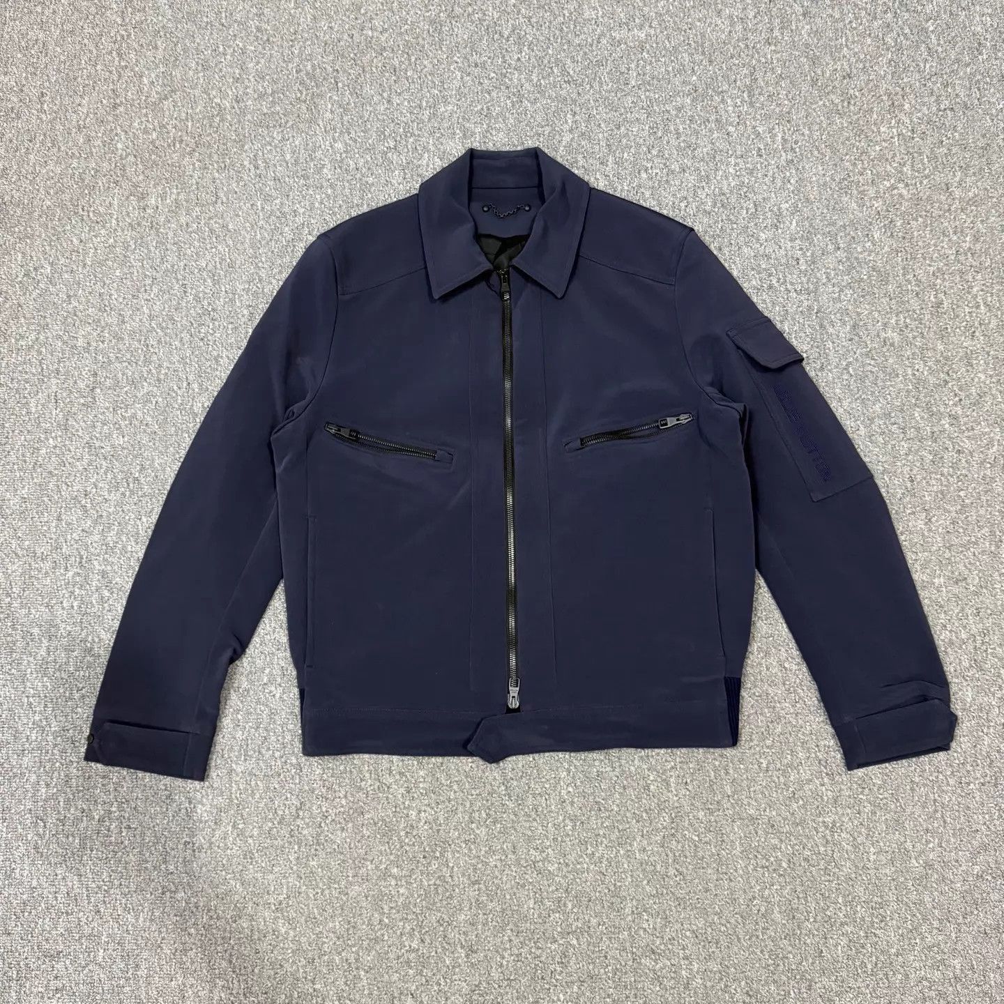 Louis Vuitton Blue Zip-Front Light Jacket with Pockets Size US M / EU 48-50 / 2 - 1 Thumbnail